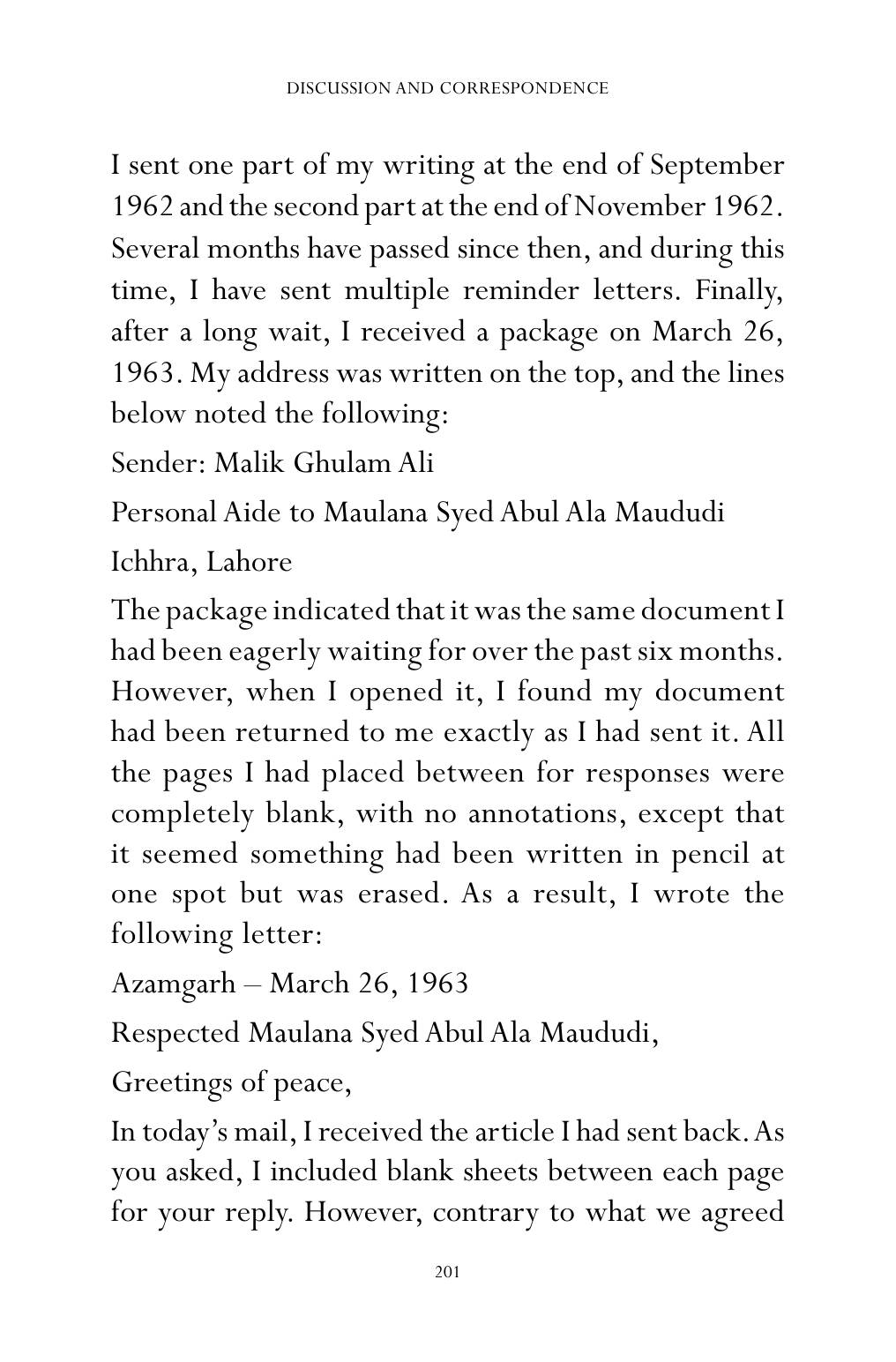 The printed page