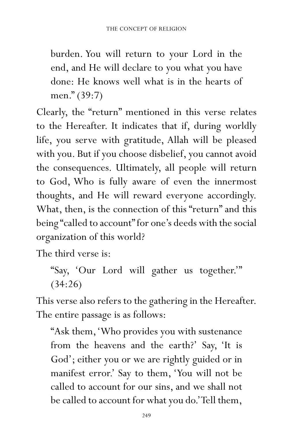 The printed page