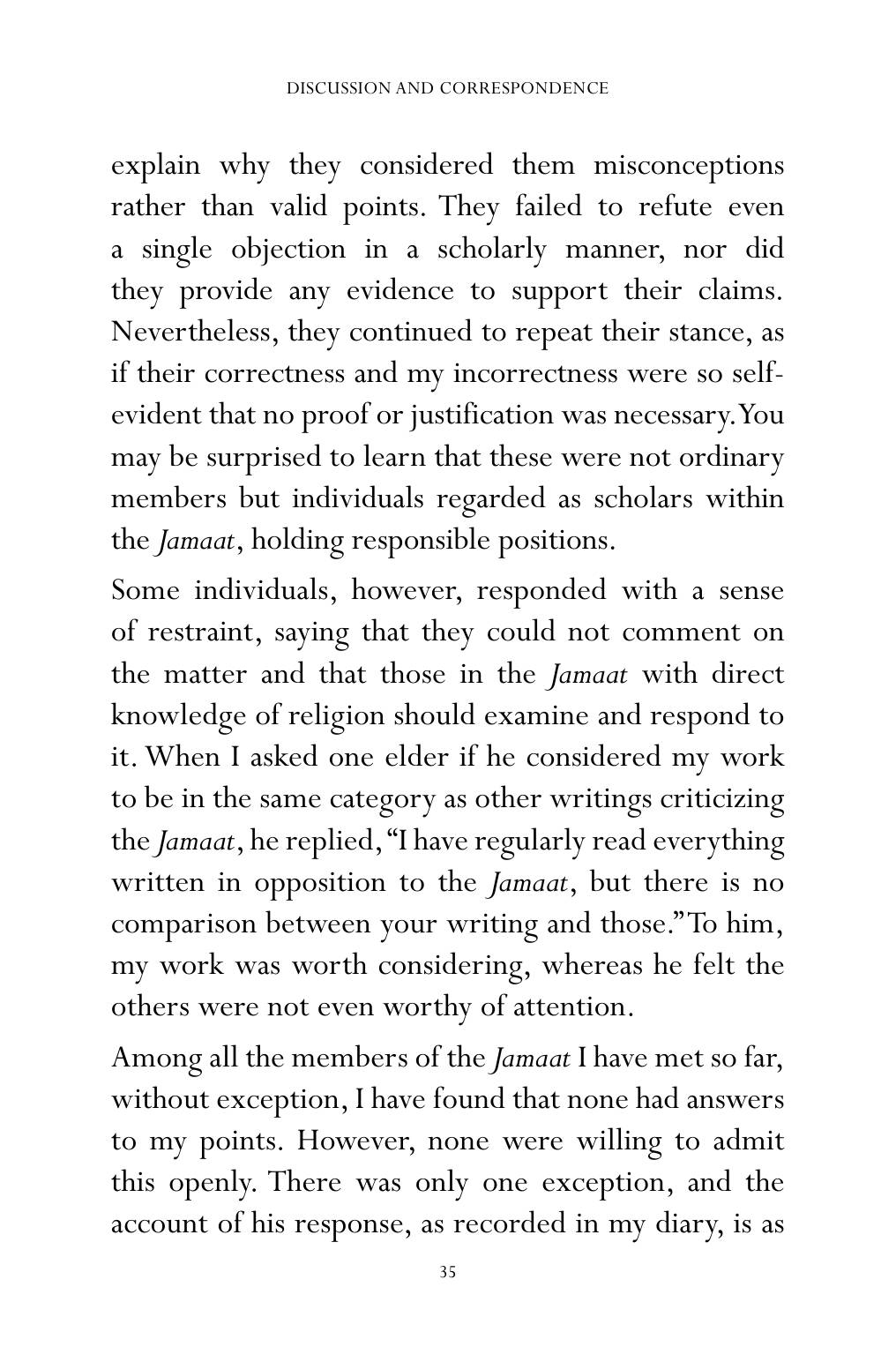 The printed page