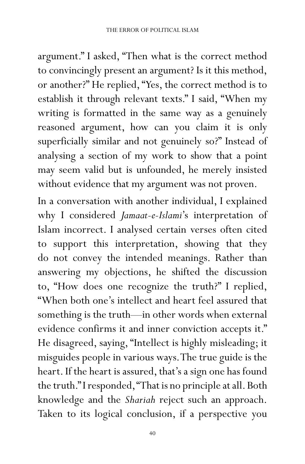 The printed page