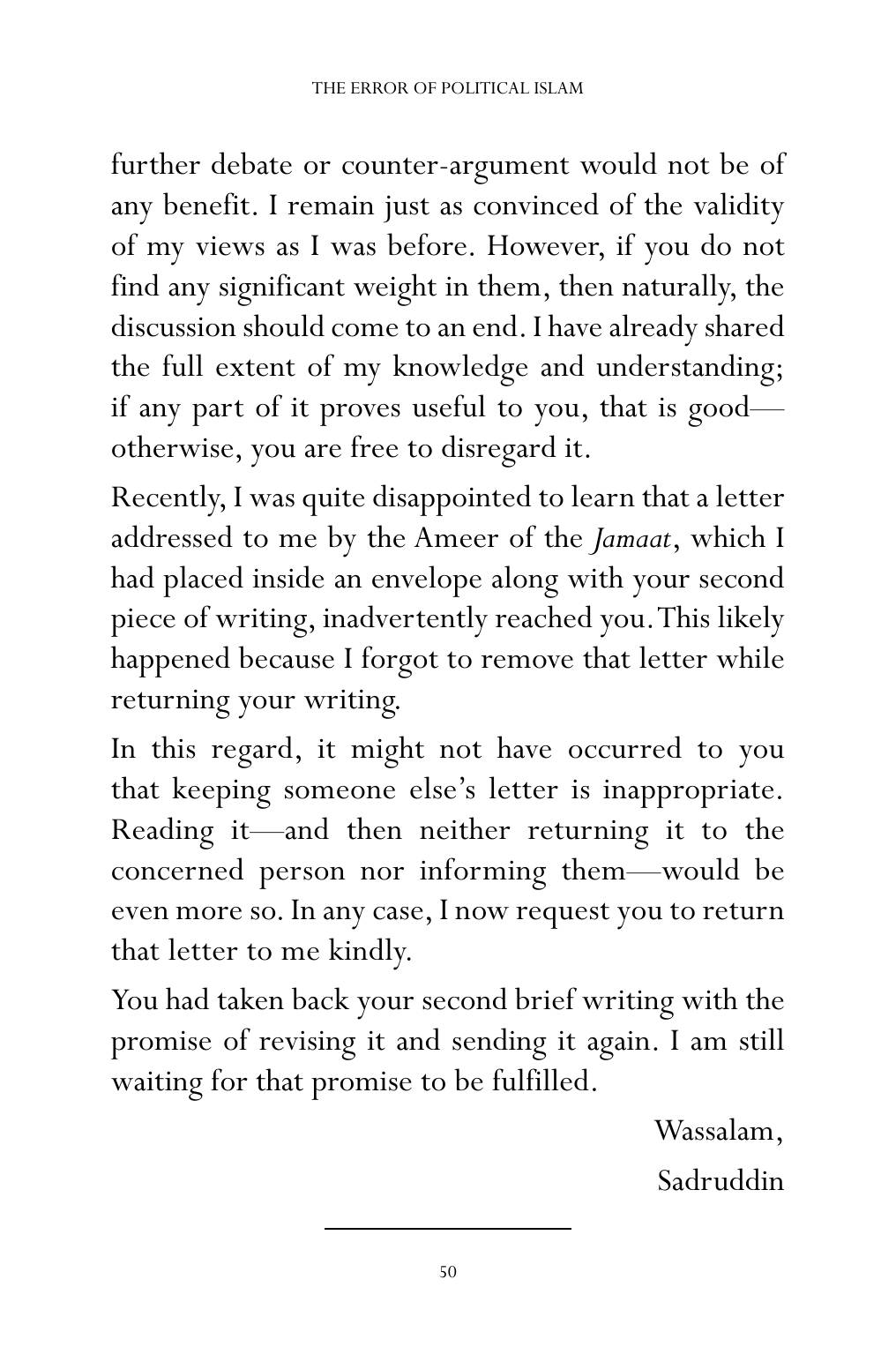 The printed page