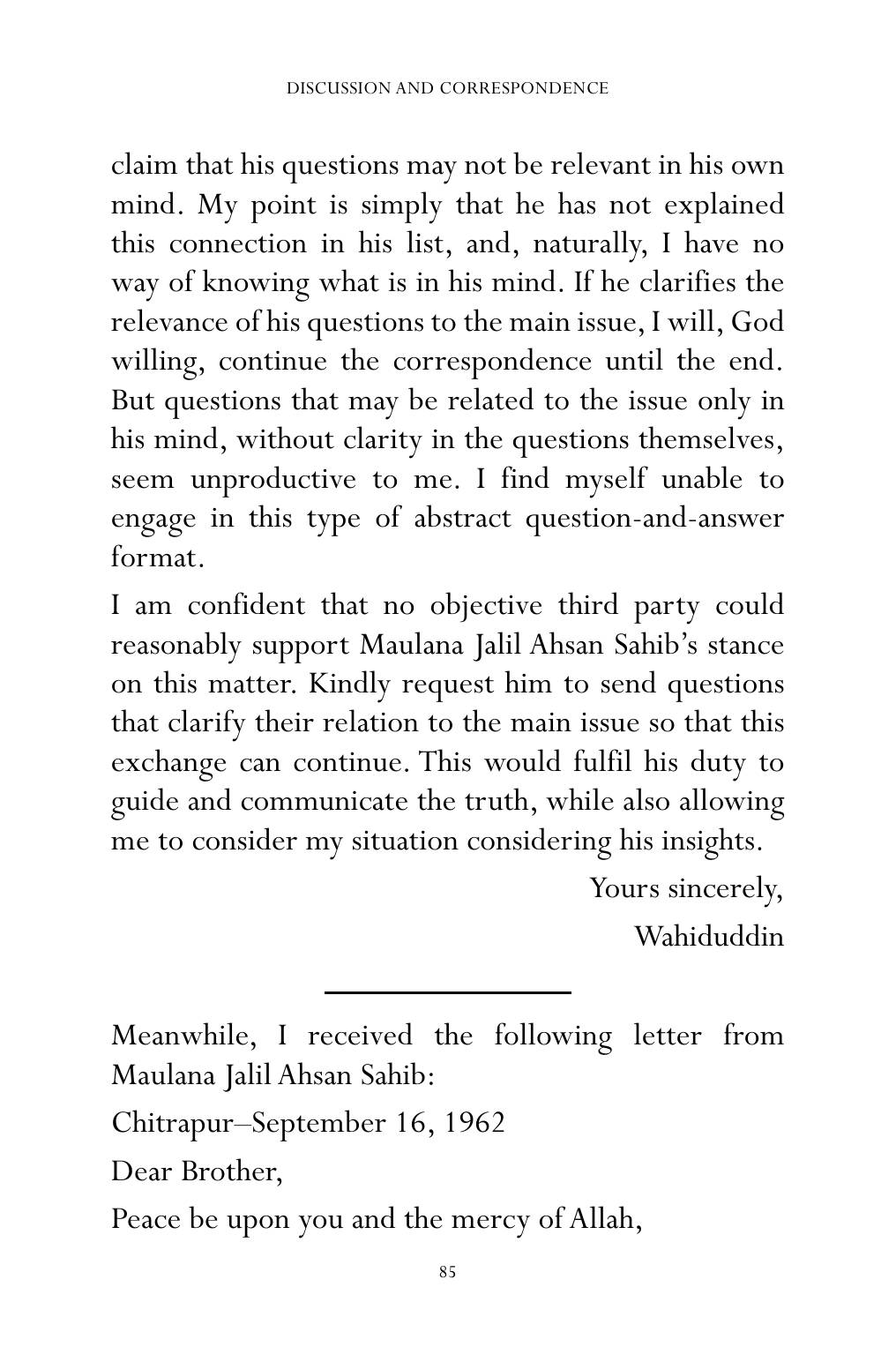 The printed page