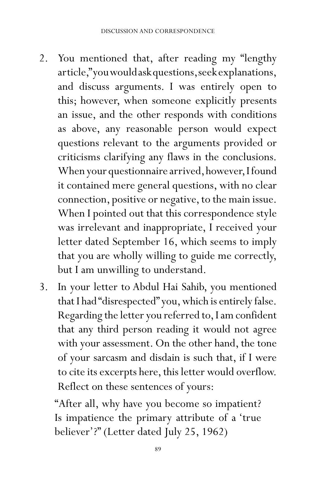 The printed page