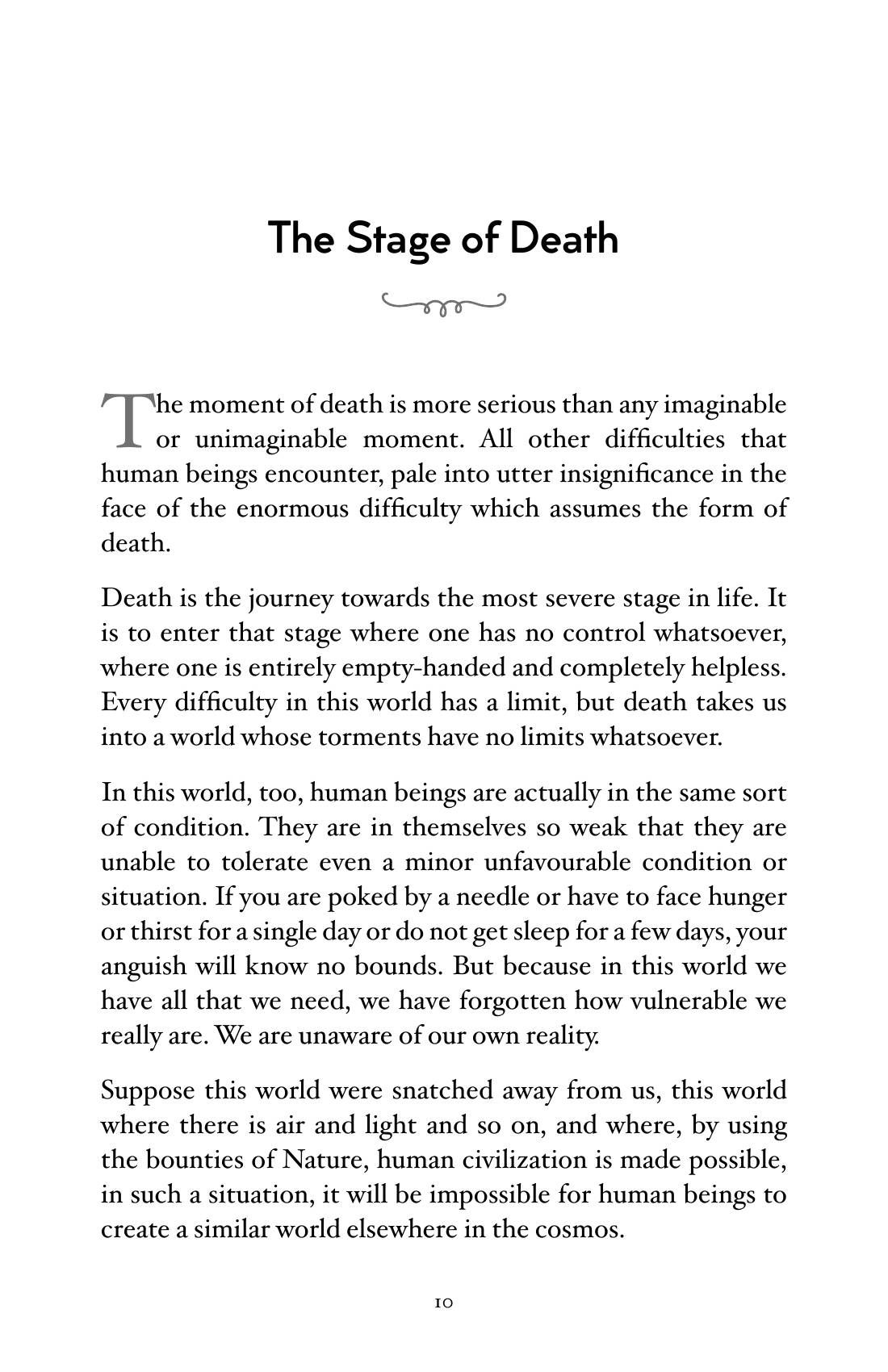 The printed page