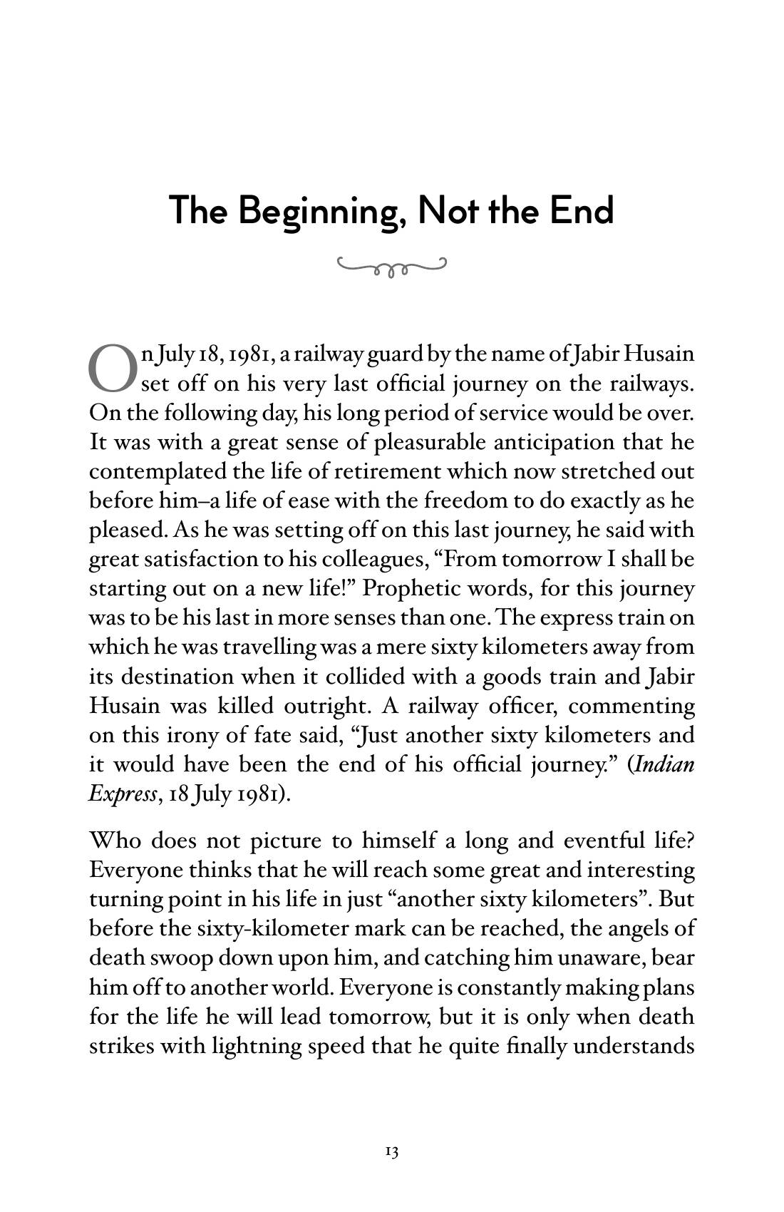 The printed page