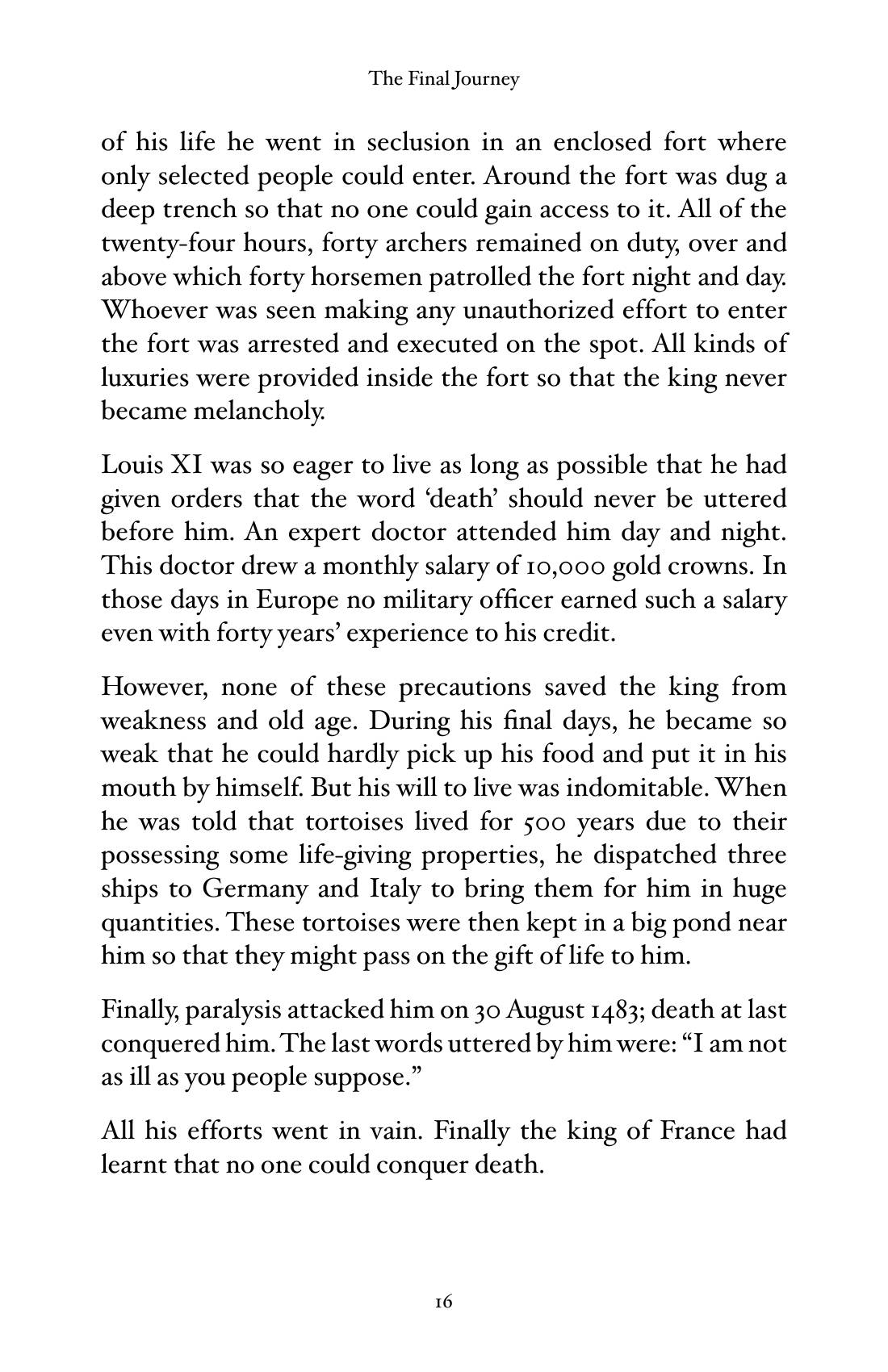The printed page