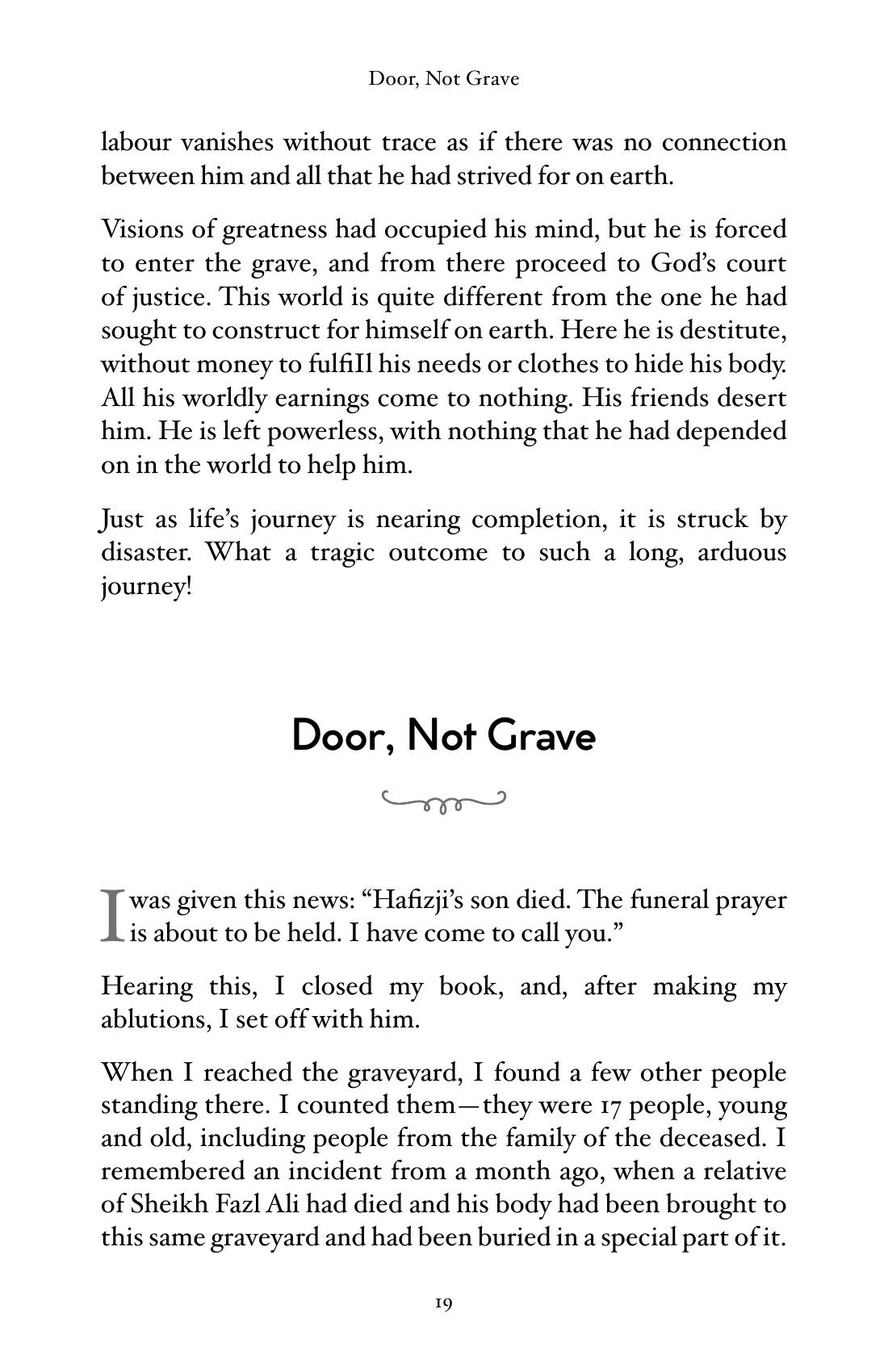 The printed page