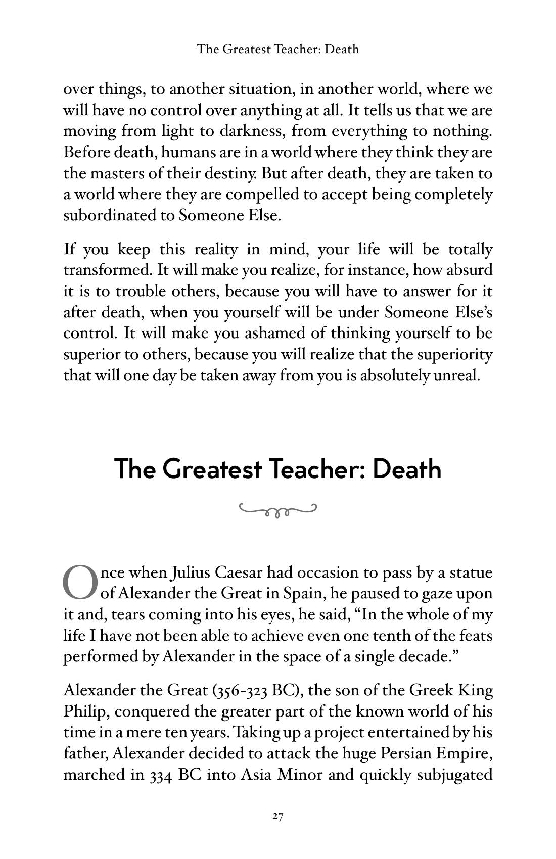 The printed page