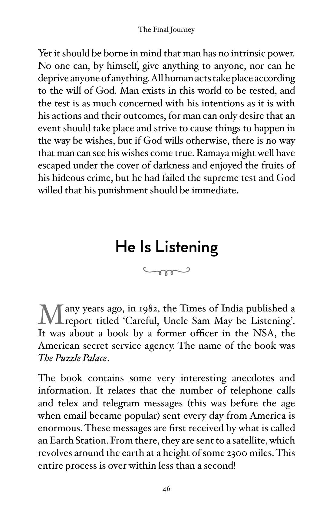 The printed page