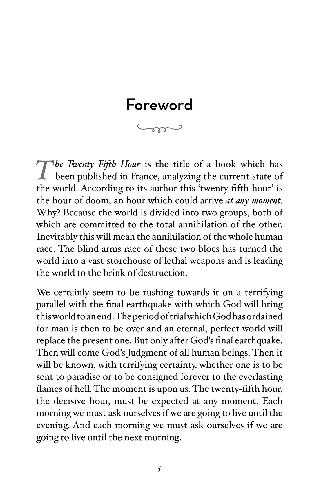 The printed page