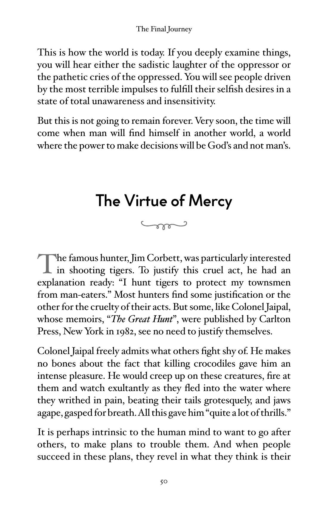 The printed page
