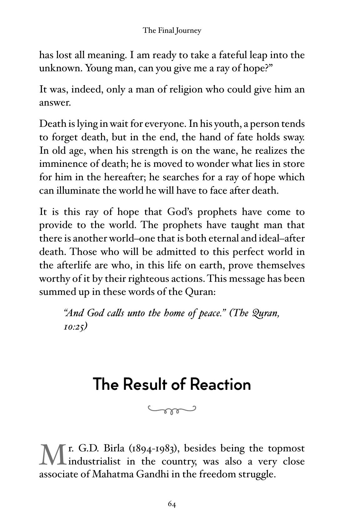 The printed page