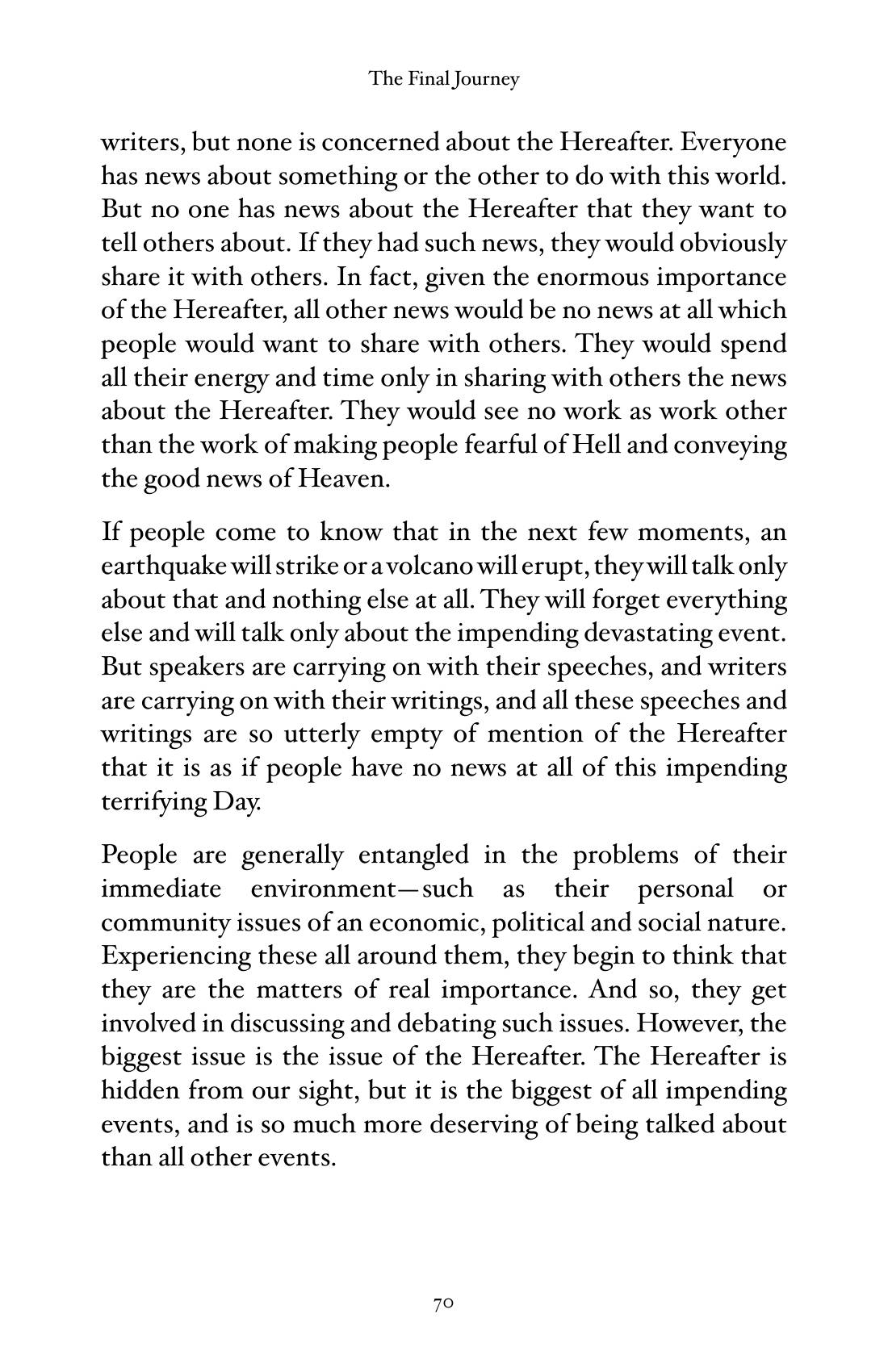The printed page