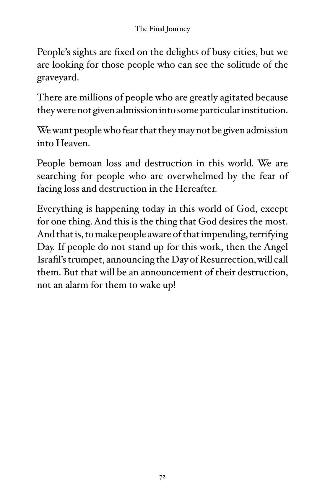 The printed page