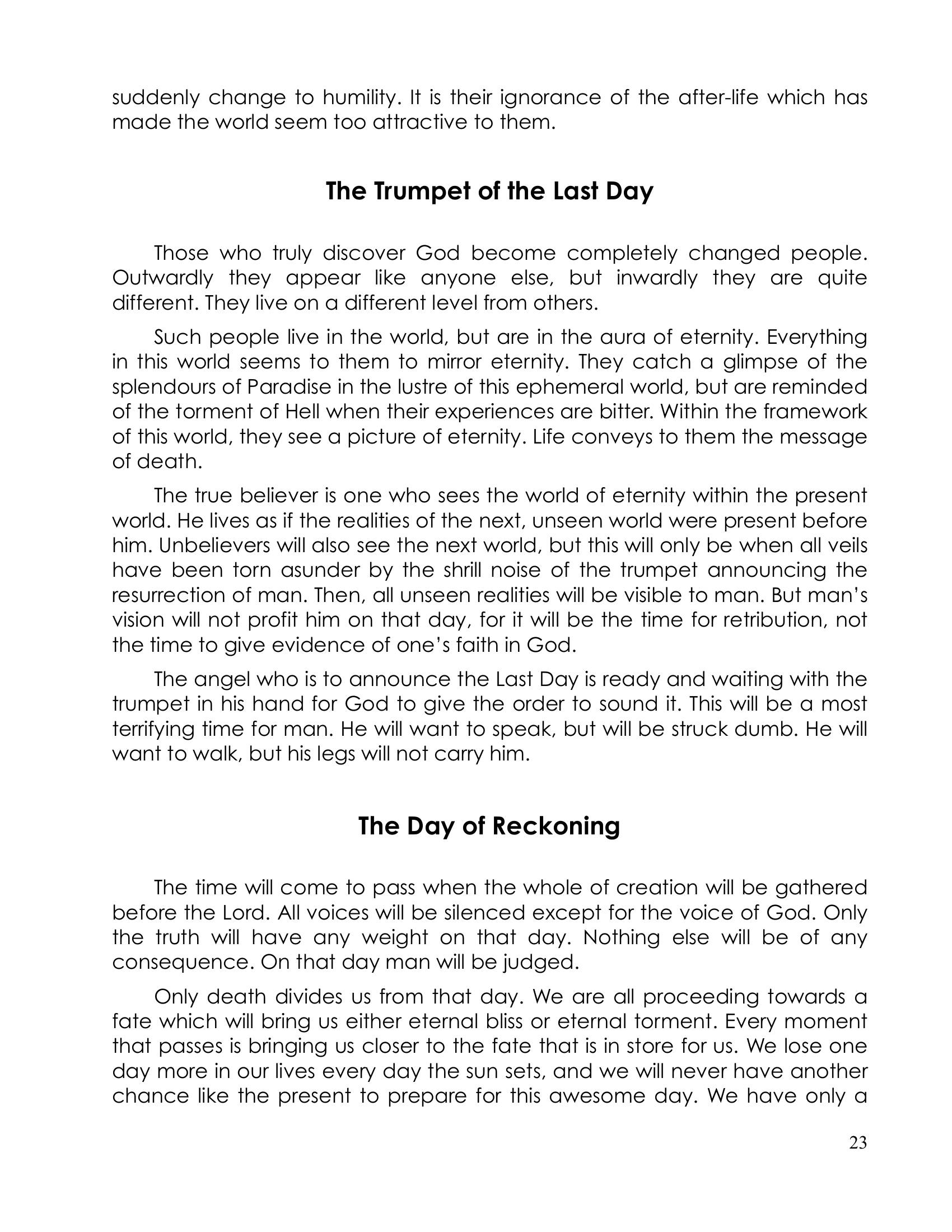 The printed page