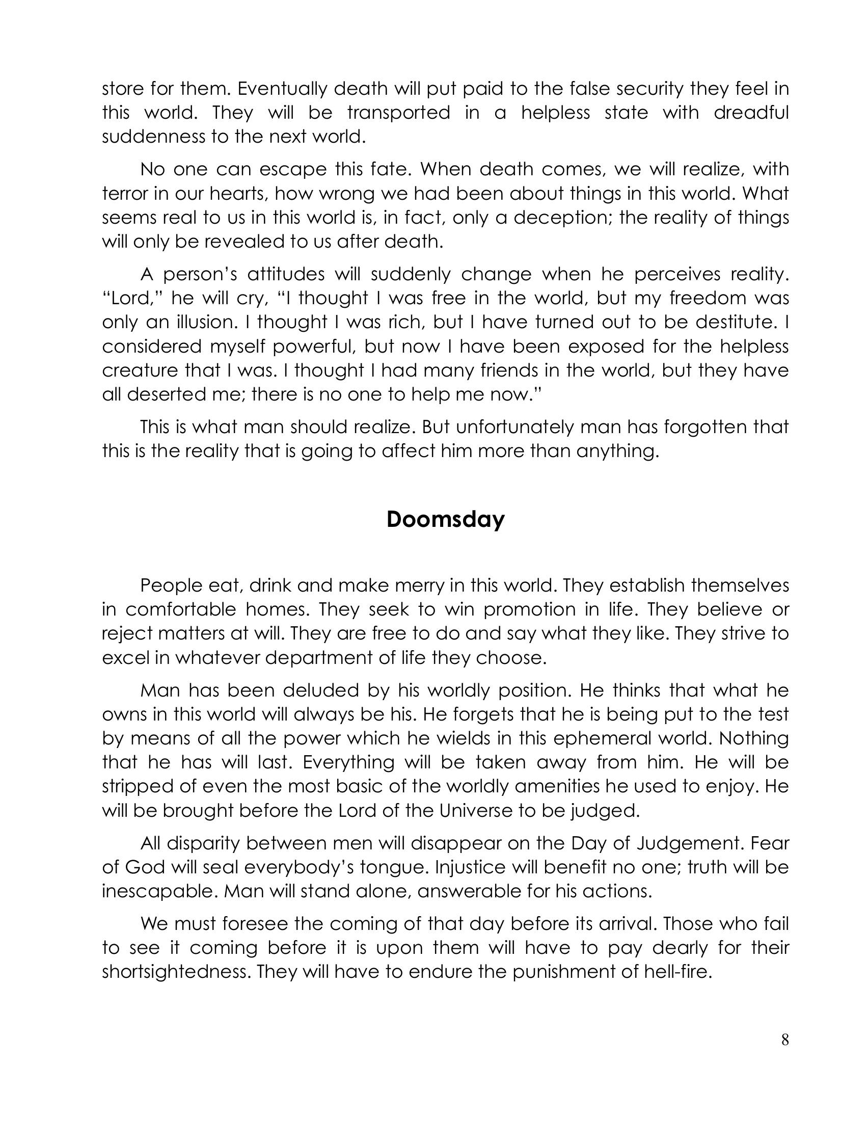 The printed page