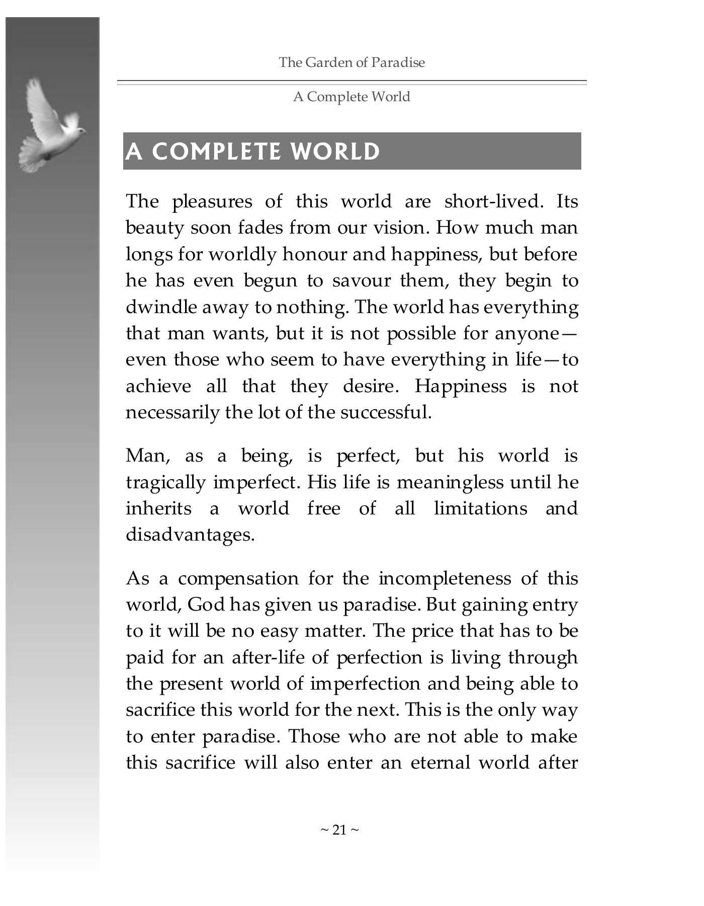 The printed page
