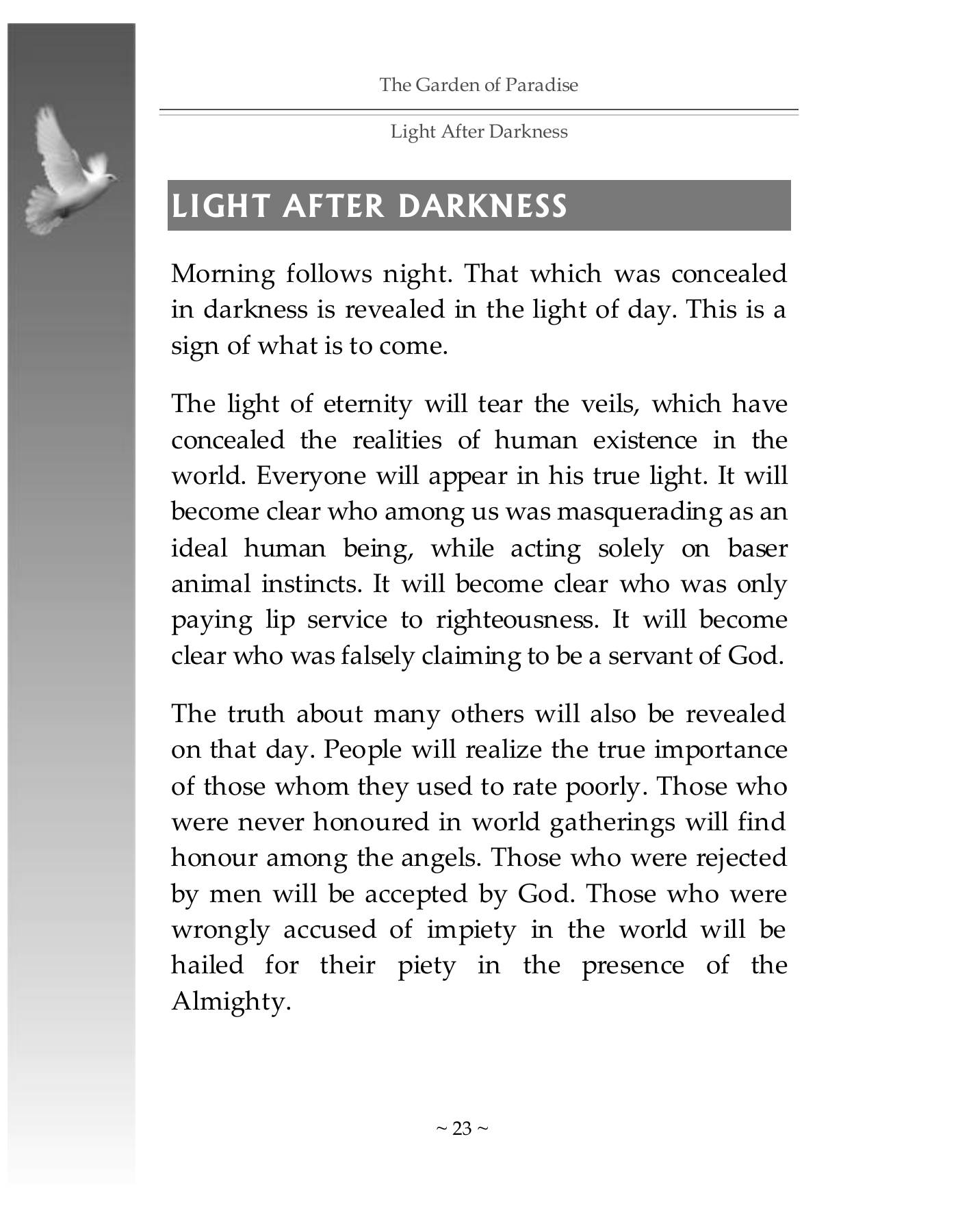 The printed page