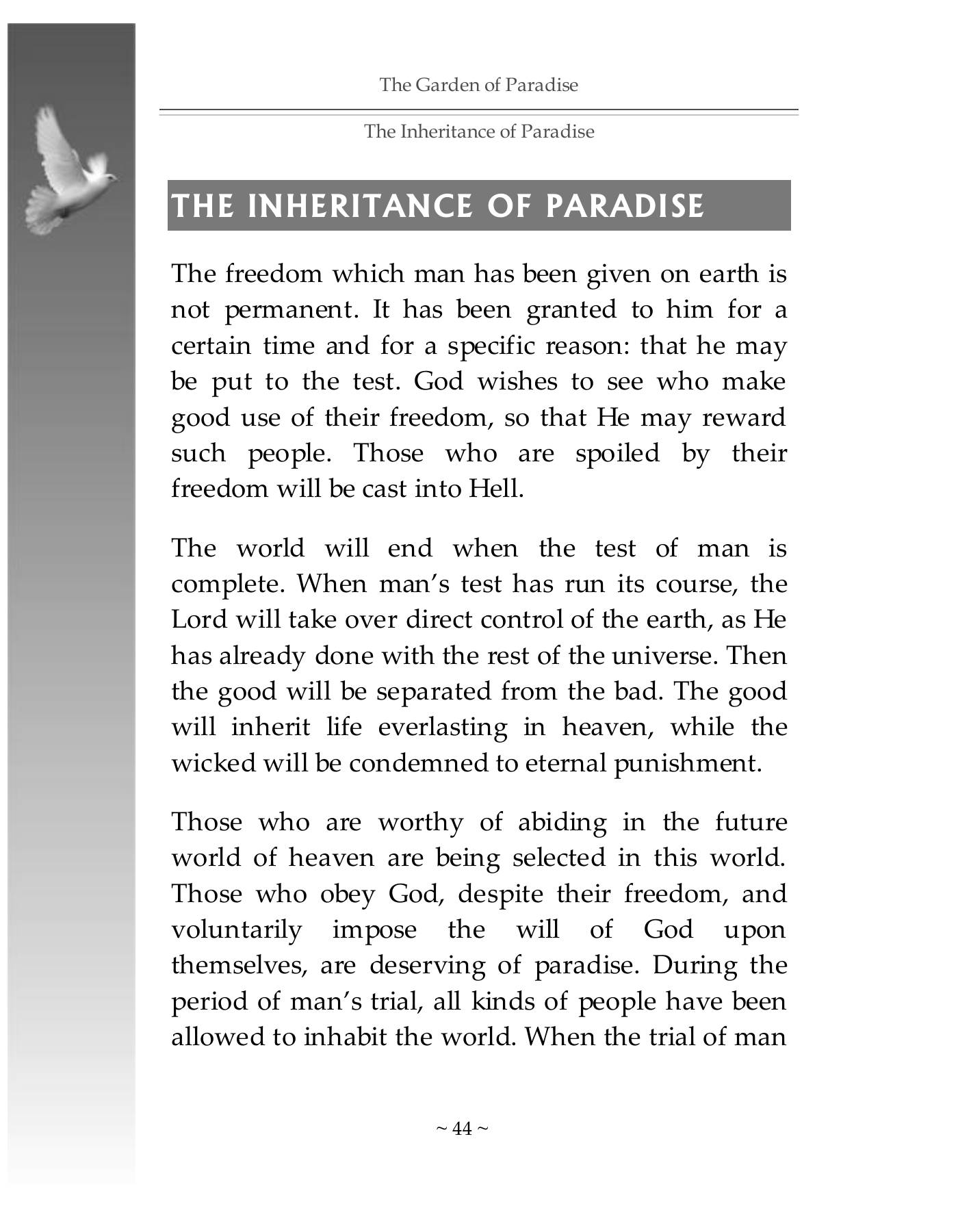 The printed page