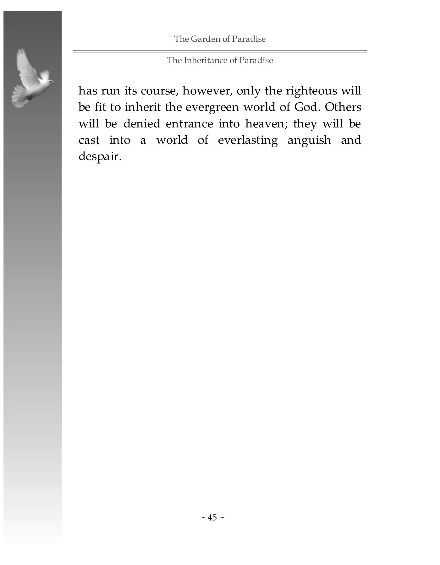 The printed page