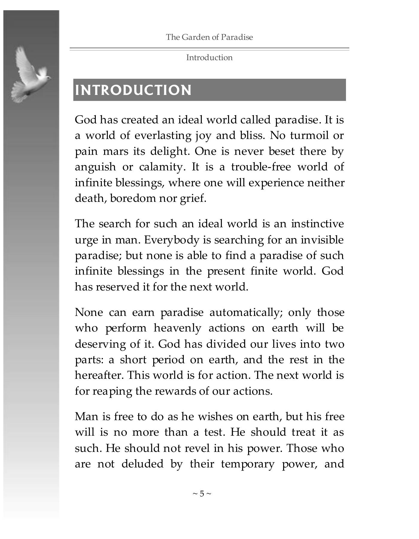 The printed page