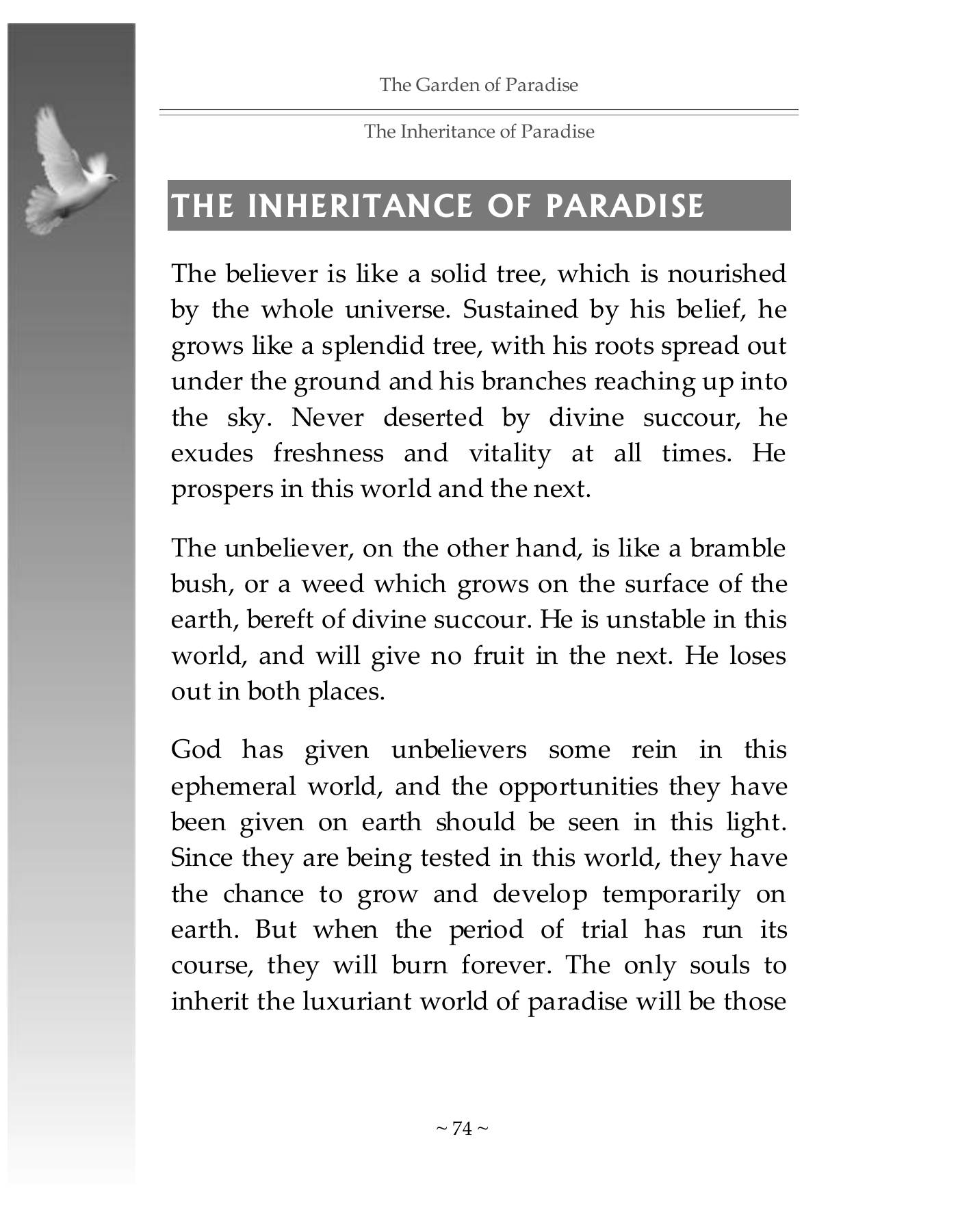 The printed page