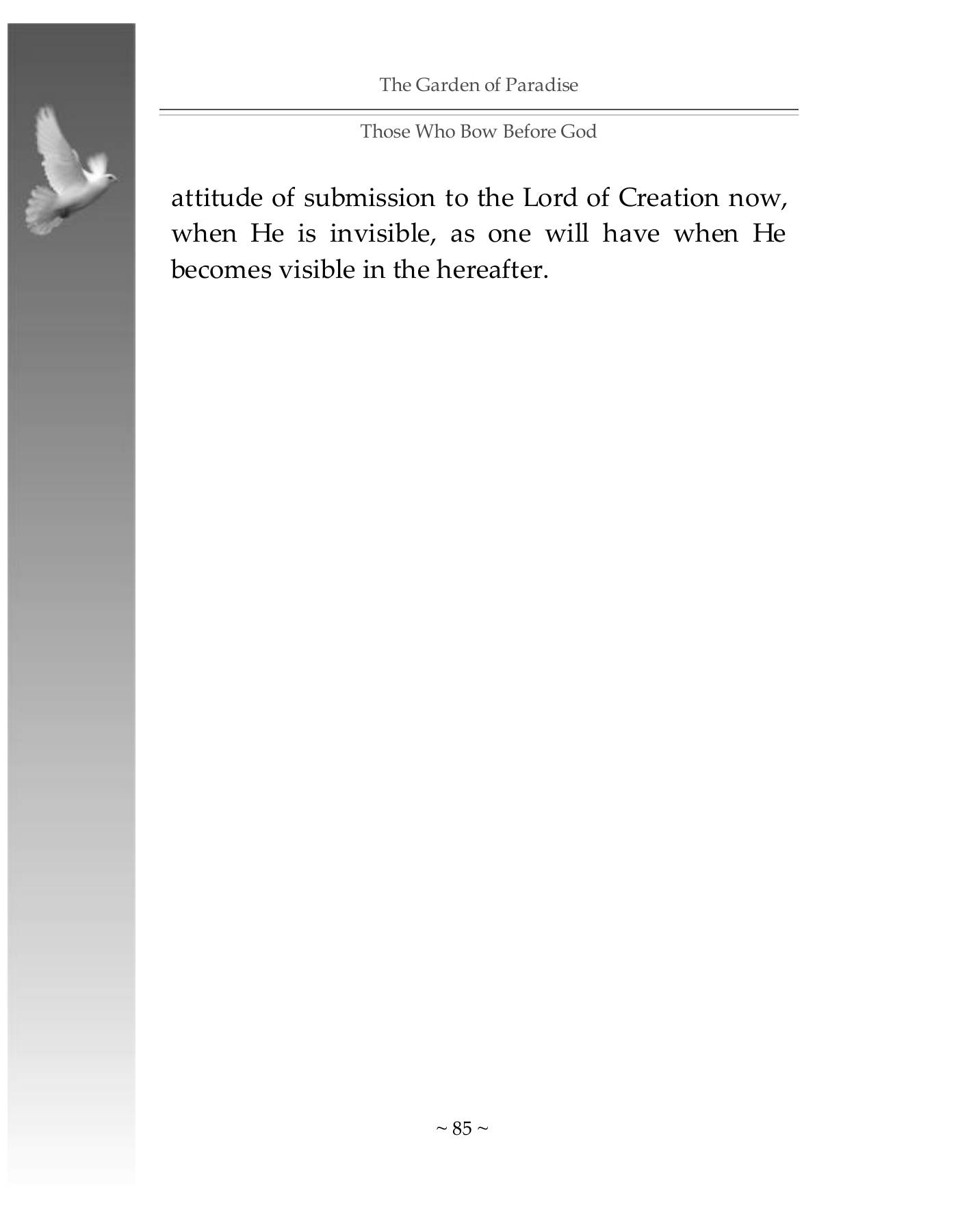 The printed page