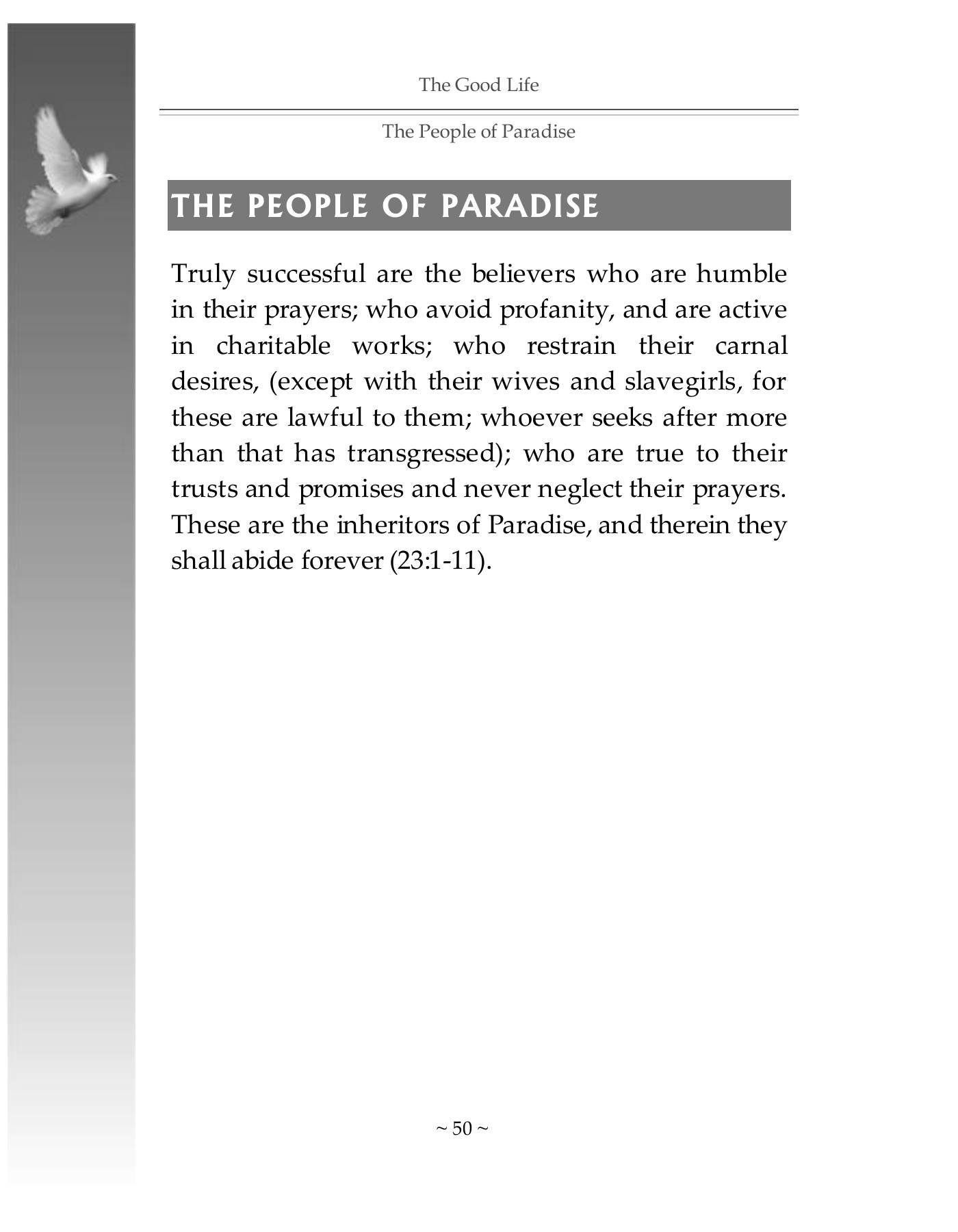 The printed page