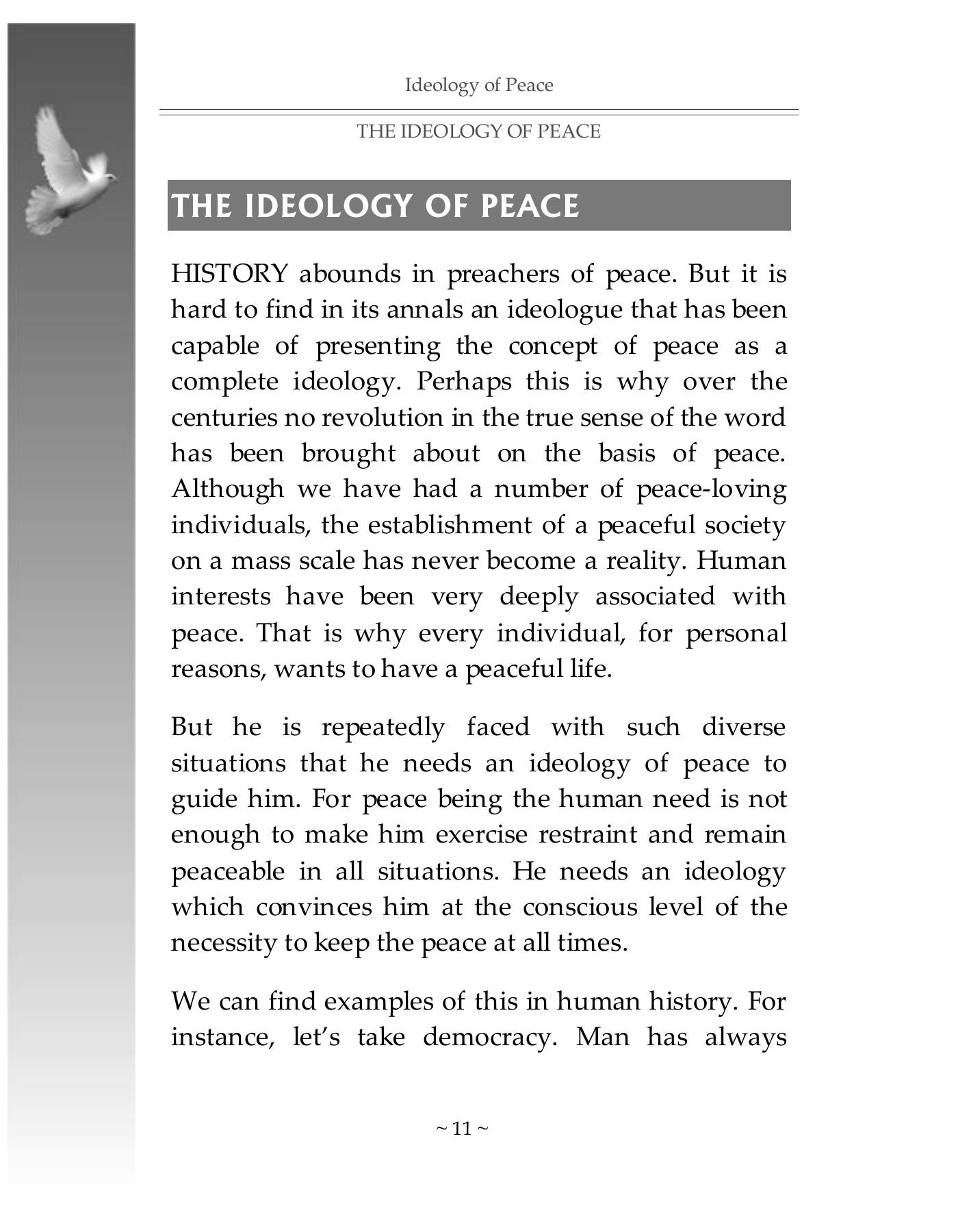 The printed page
