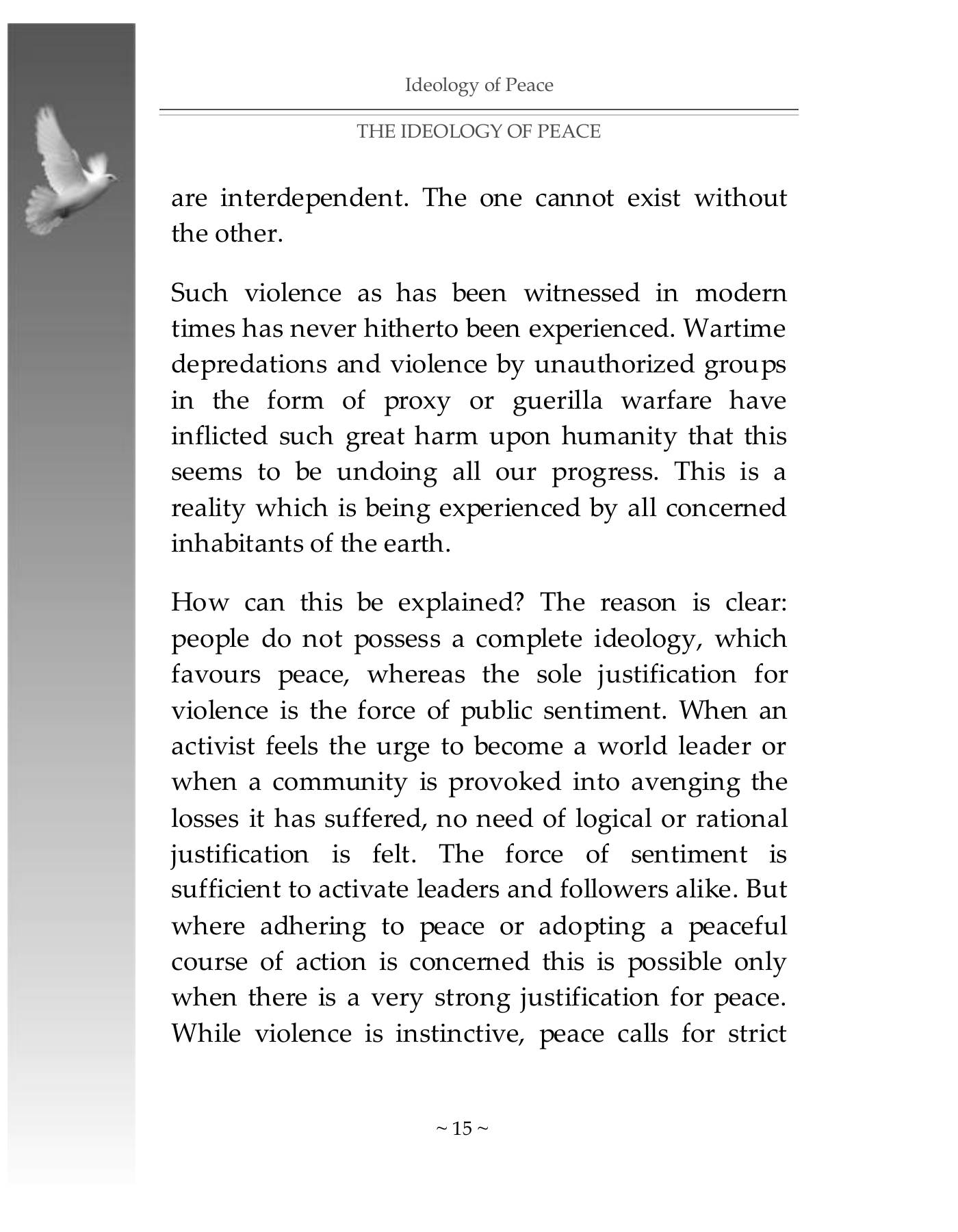 The printed page