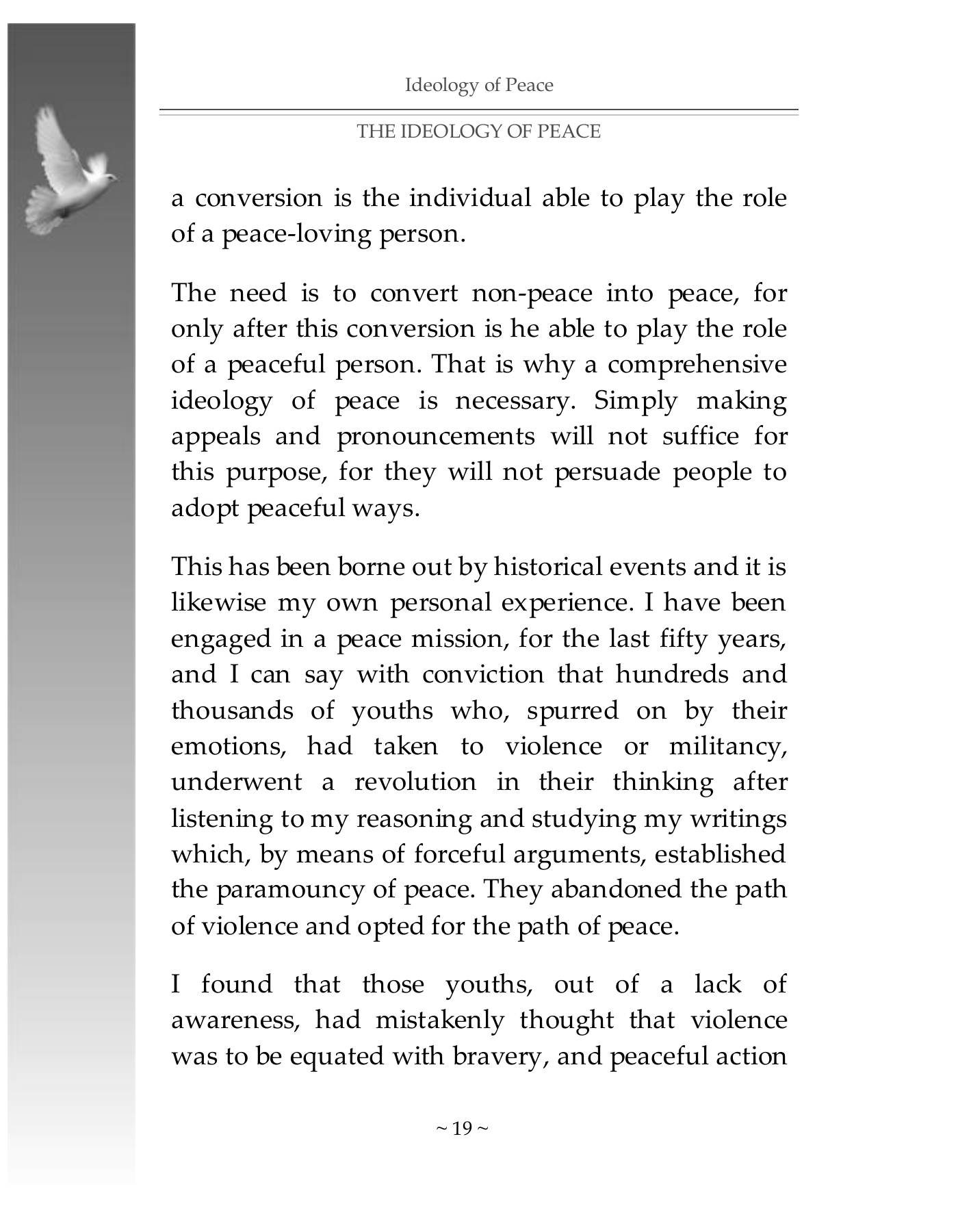 The printed page