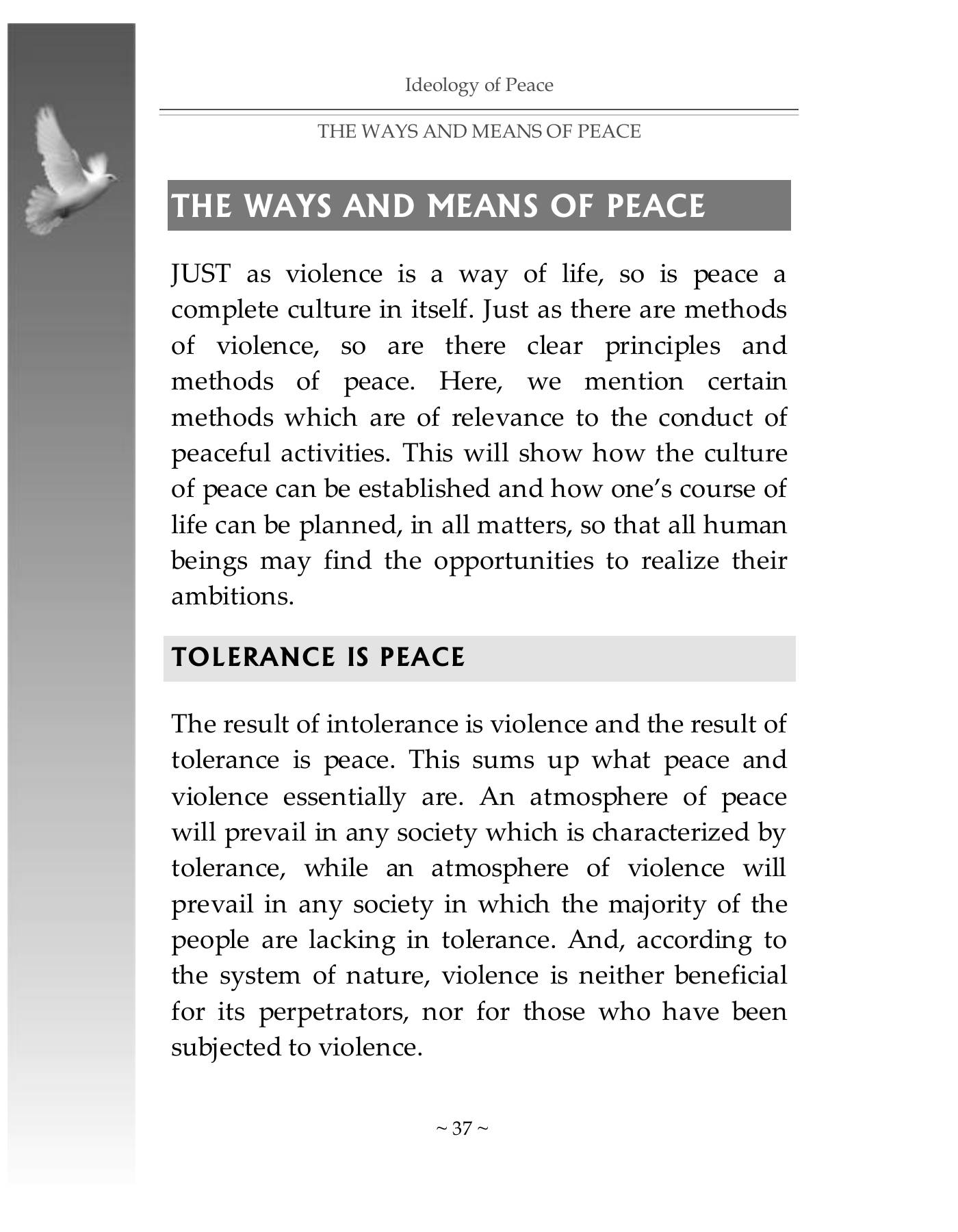 The printed page