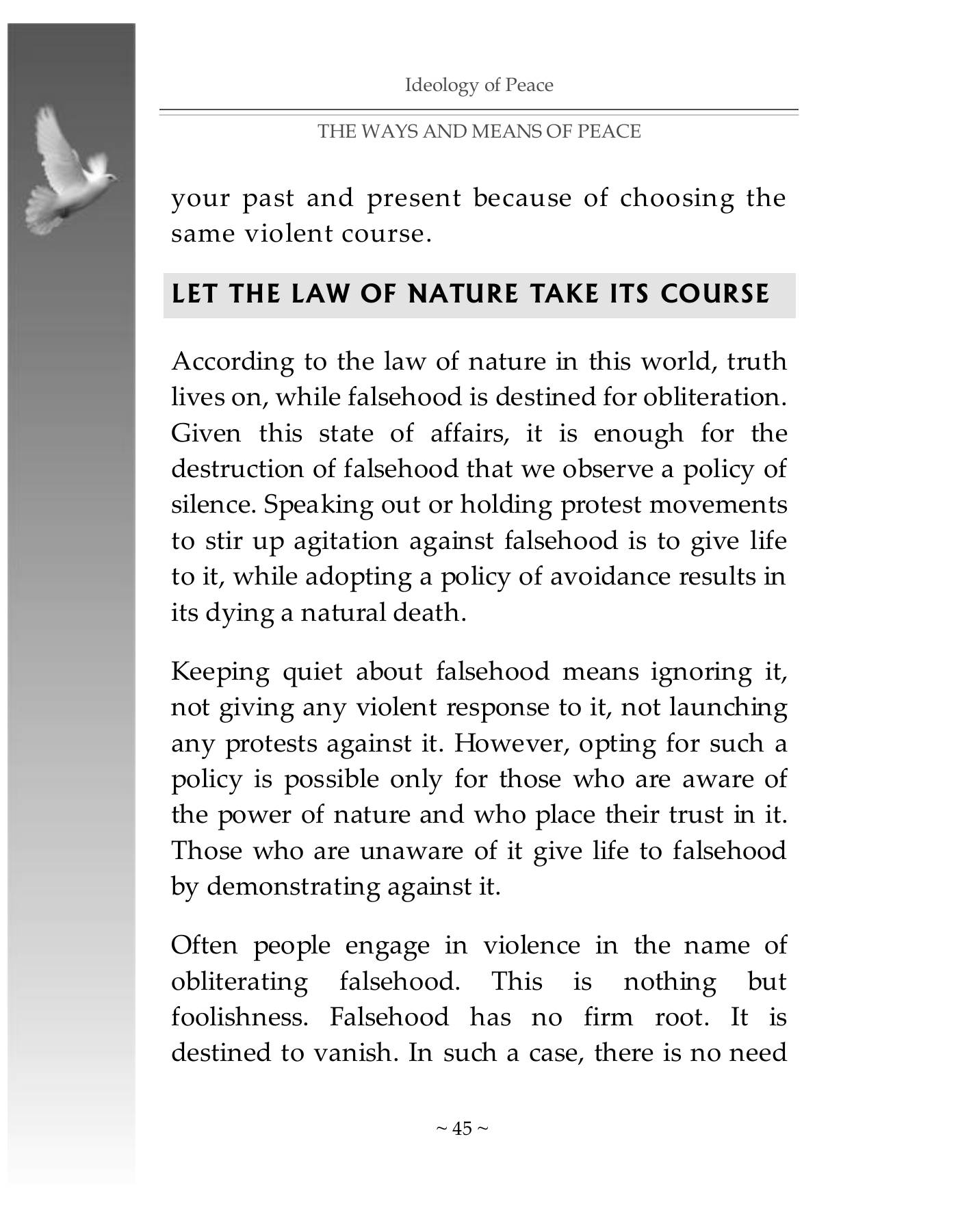 The printed page