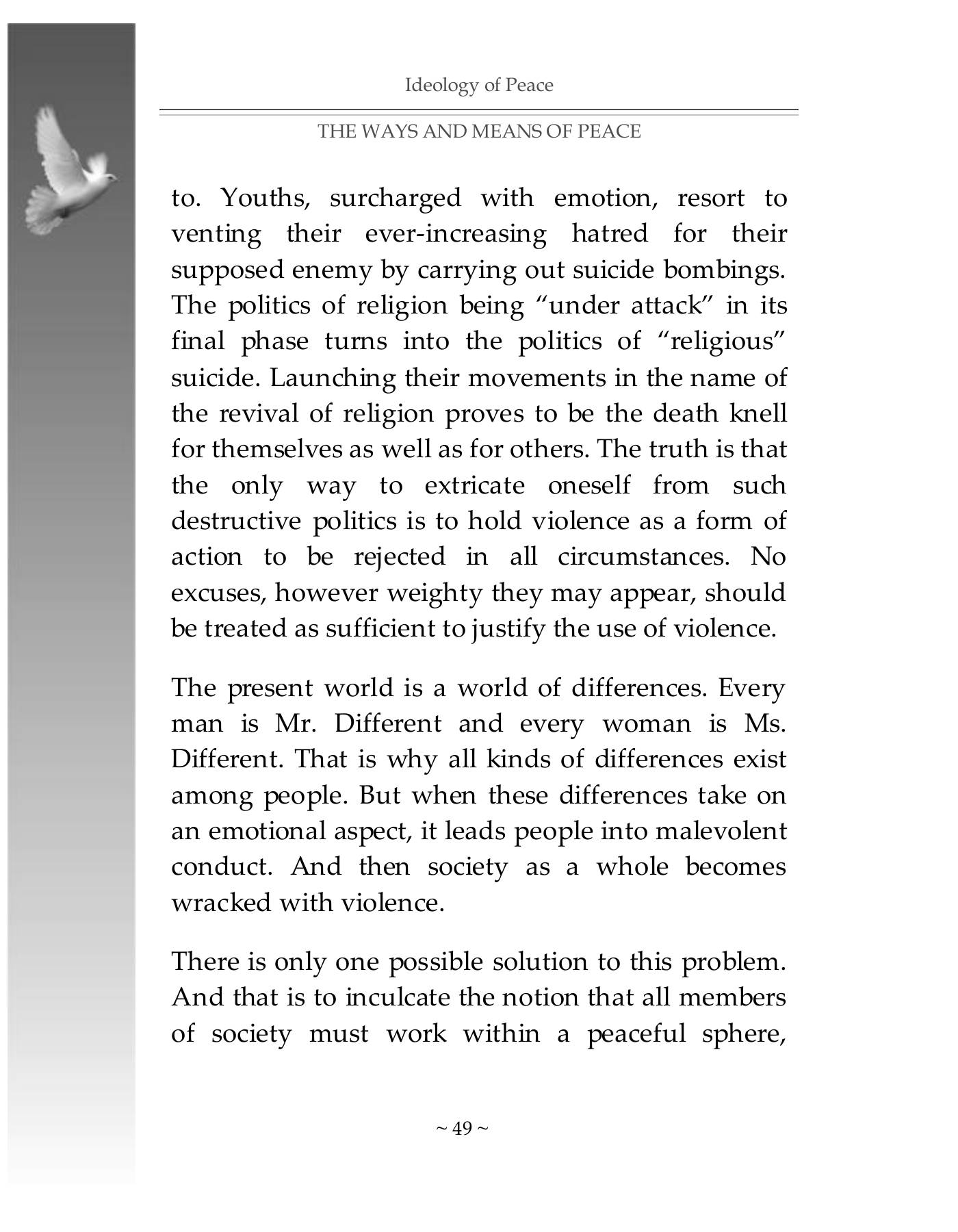 The printed page