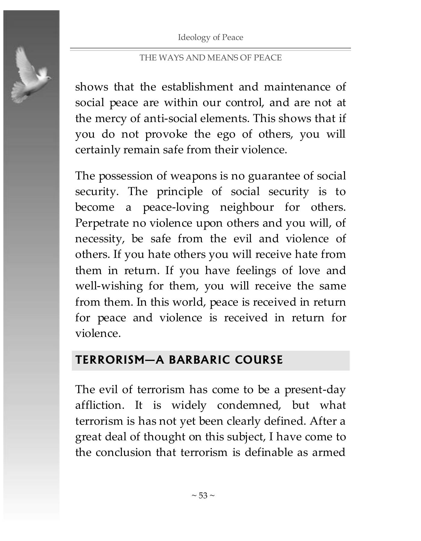 The printed page