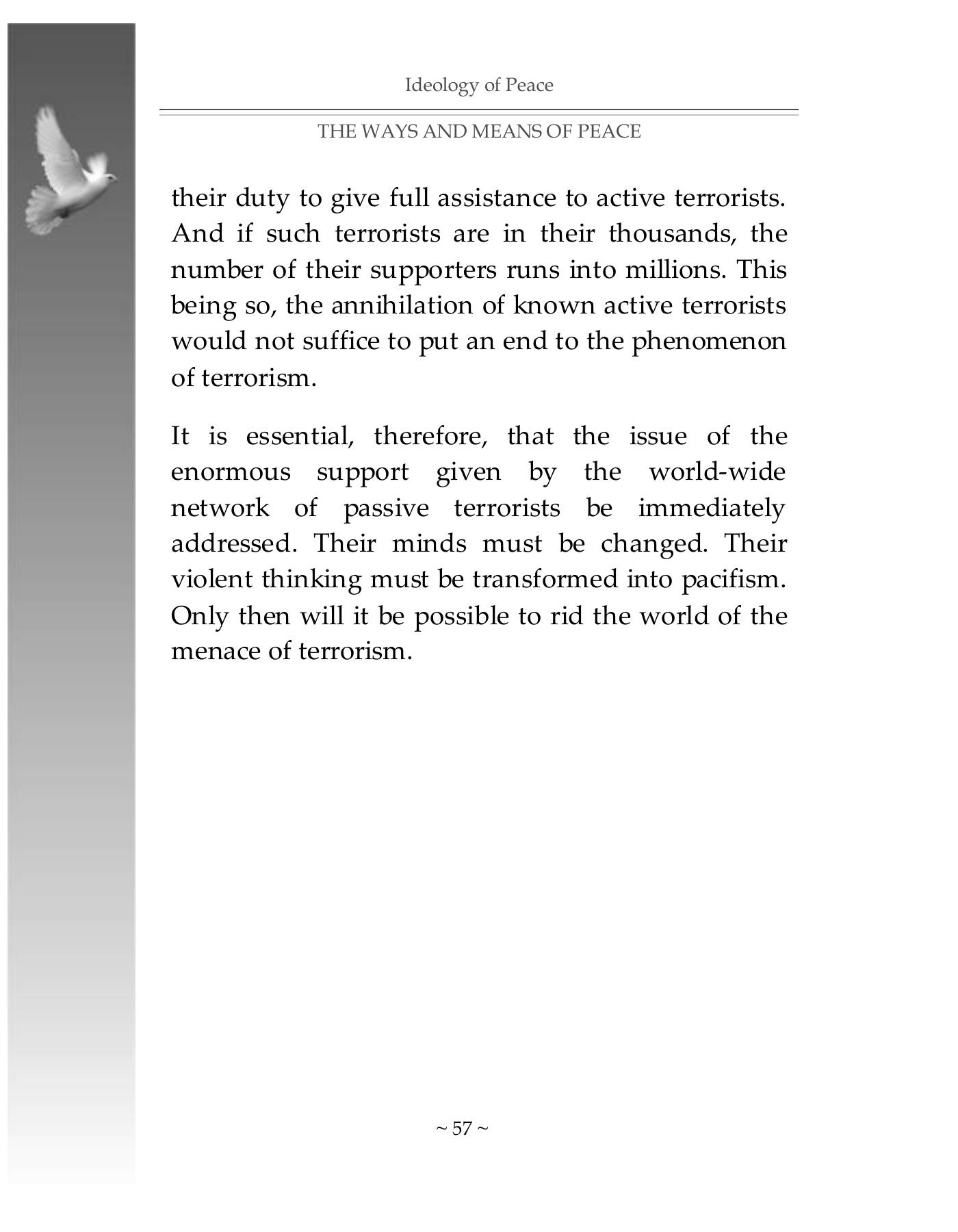 The printed page