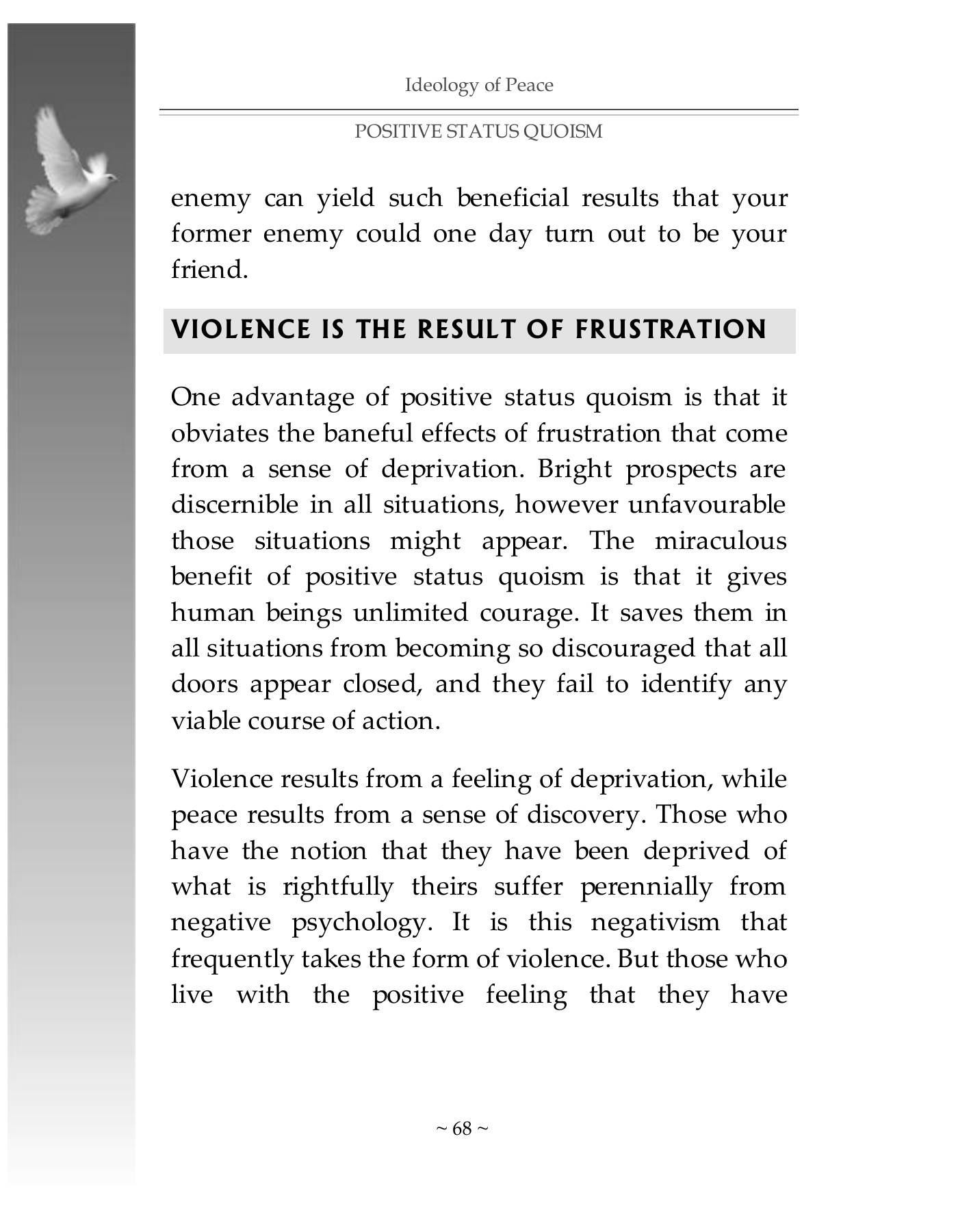 The printed page