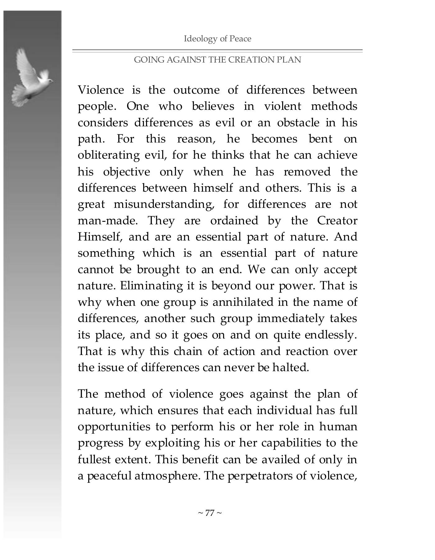 The printed page