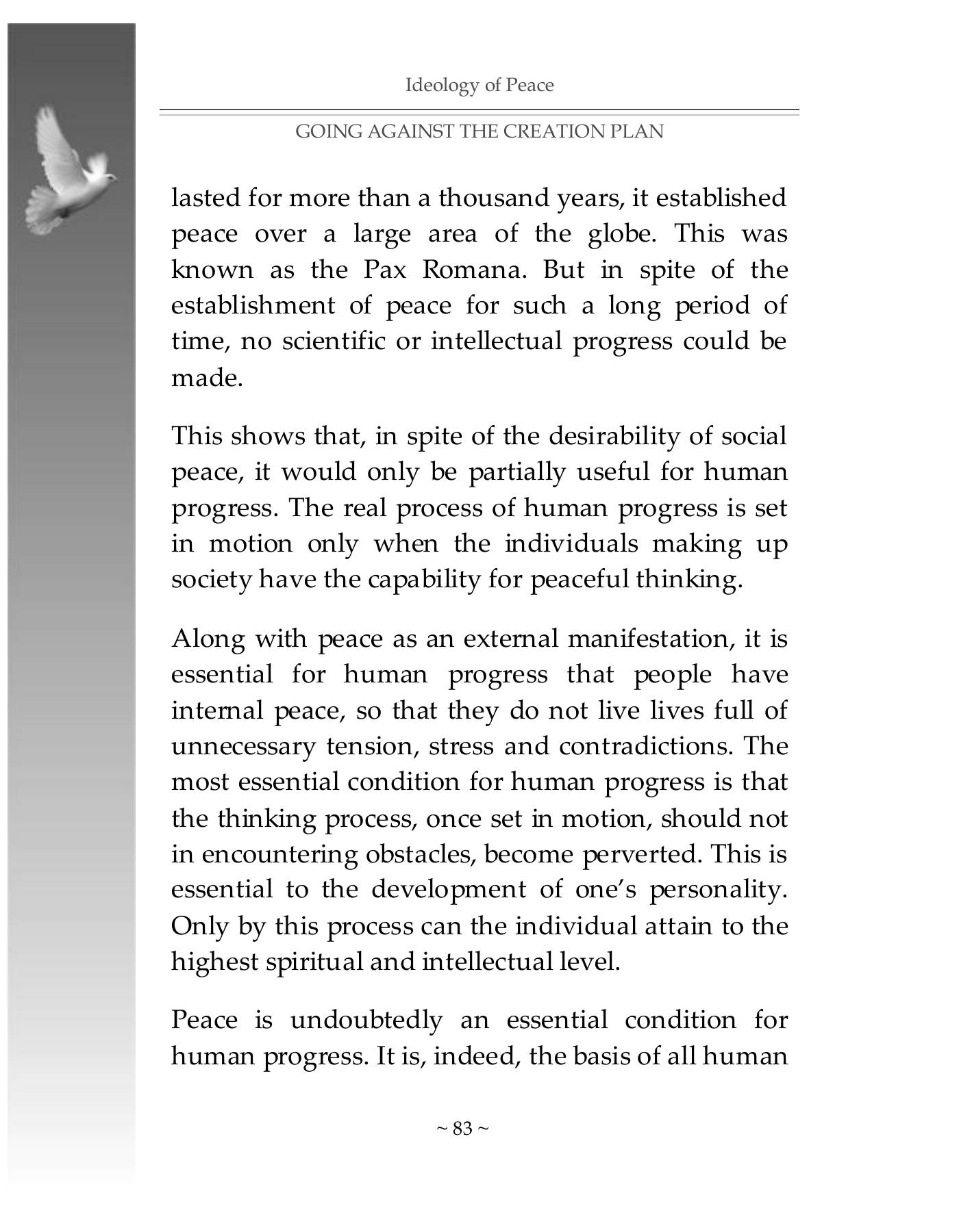 The printed page