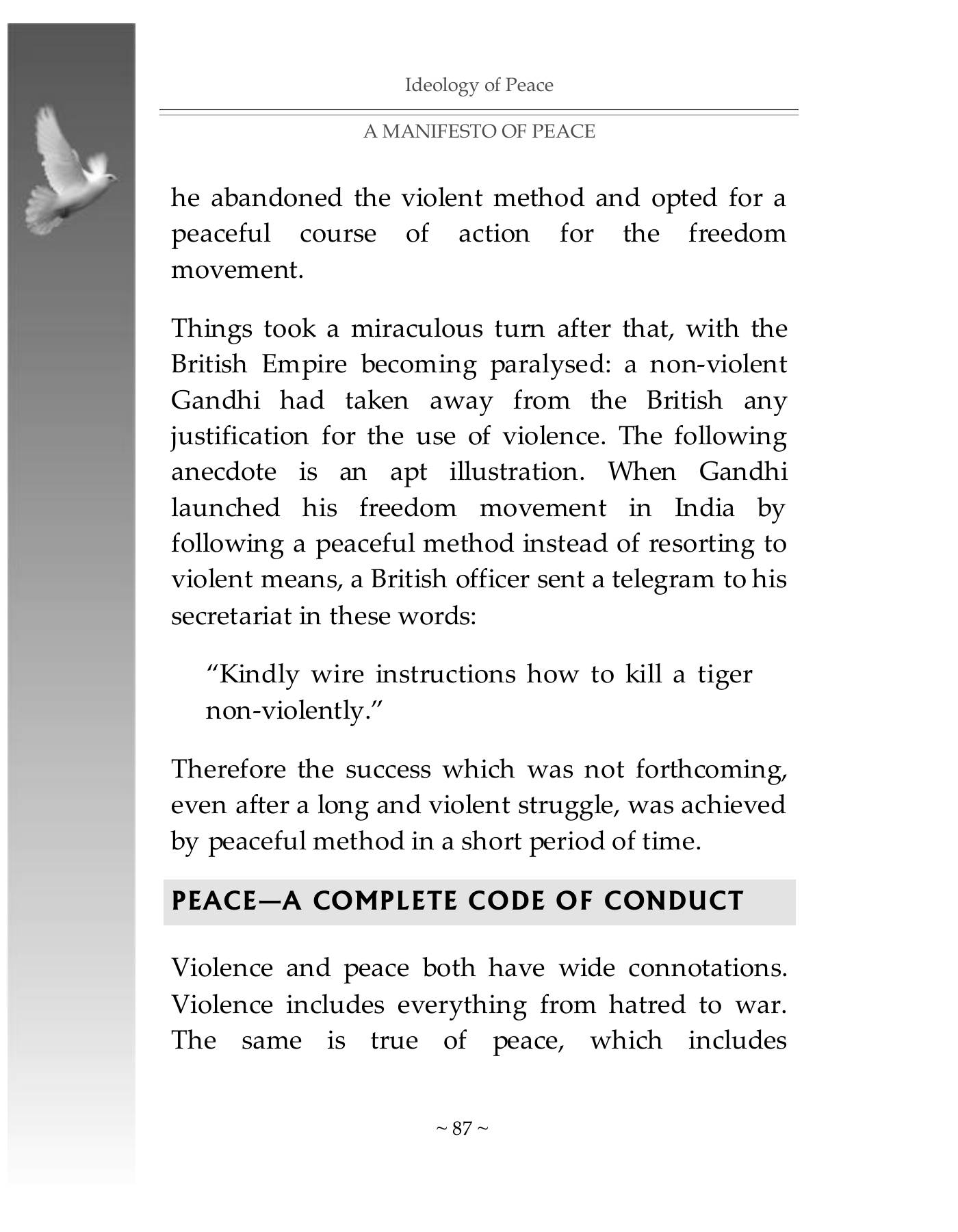 The printed page