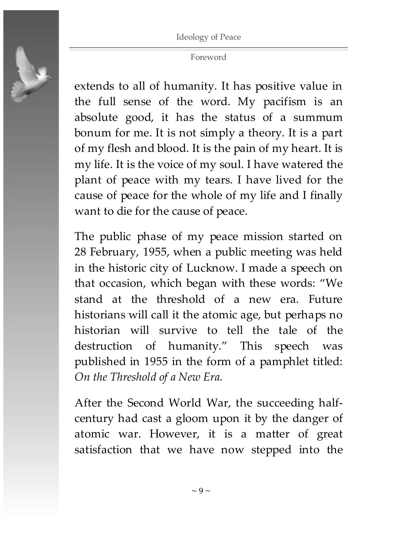 The printed page