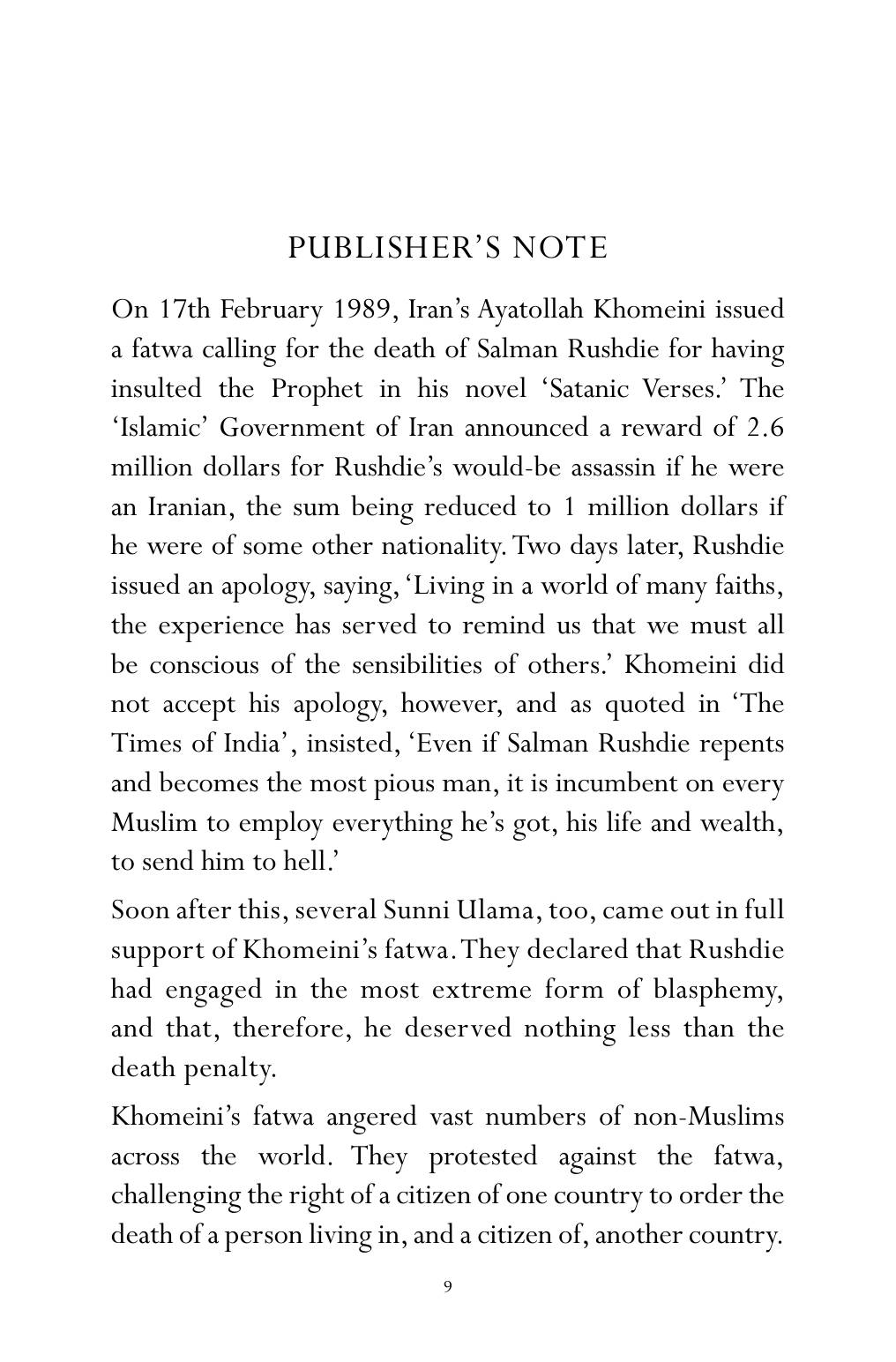 The printed page