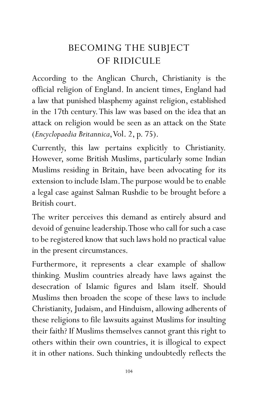 The printed page