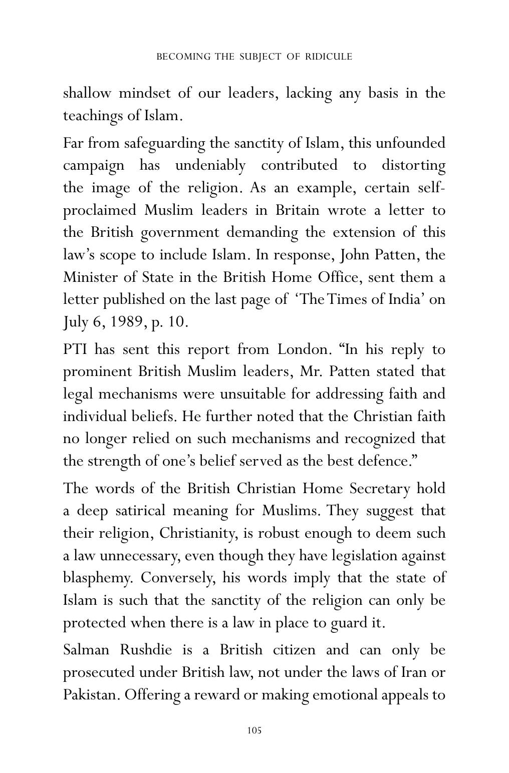 The printed page