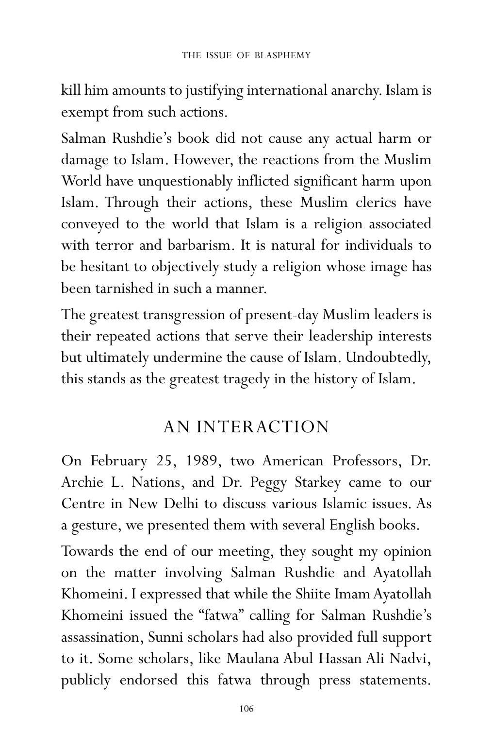 The printed page