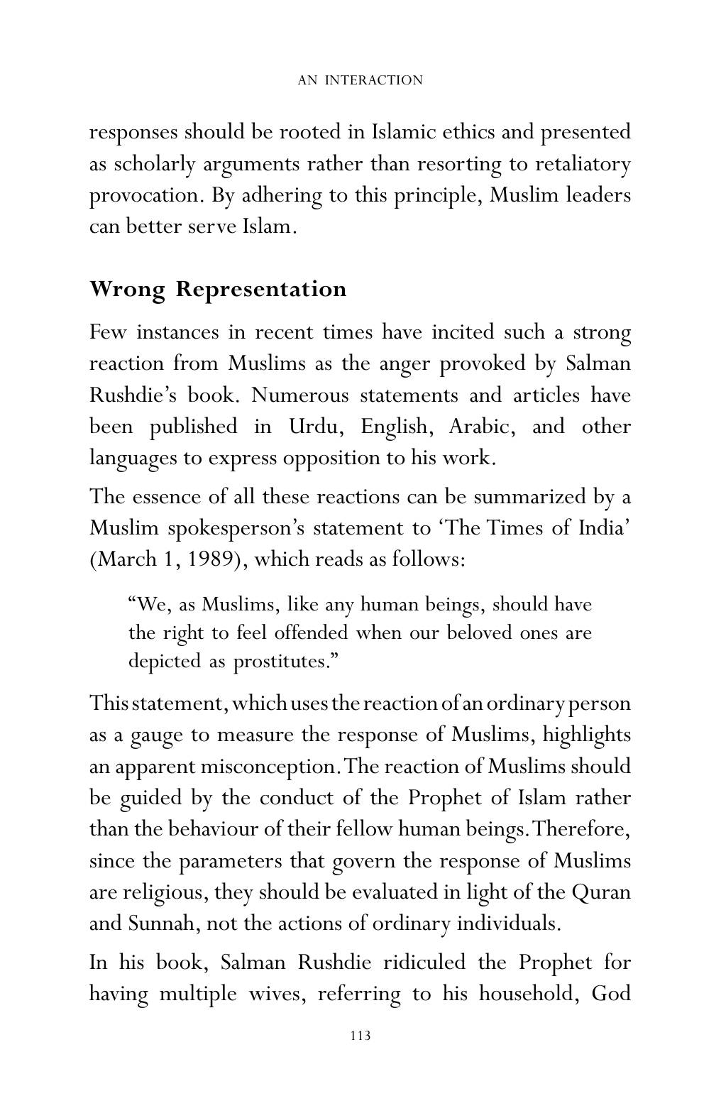 The printed page