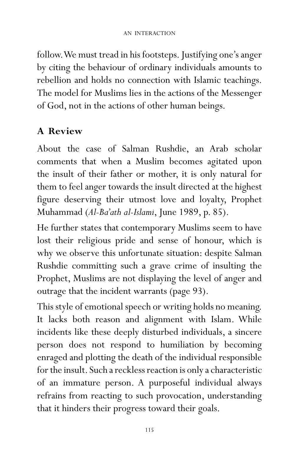 The printed page
