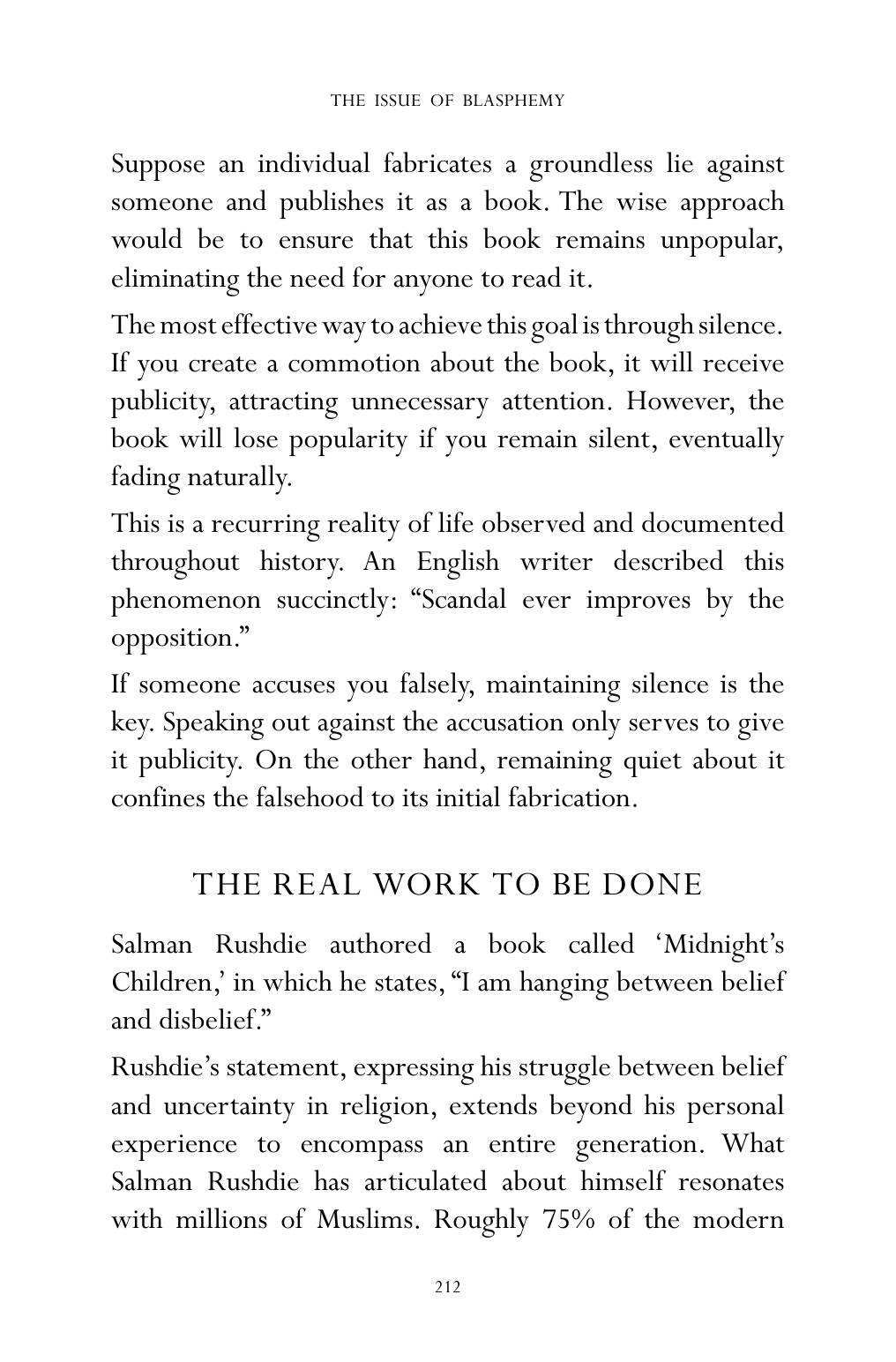 The printed page