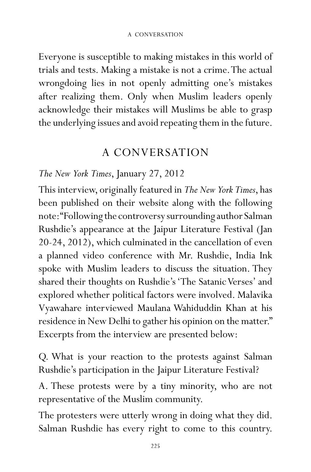 The printed page