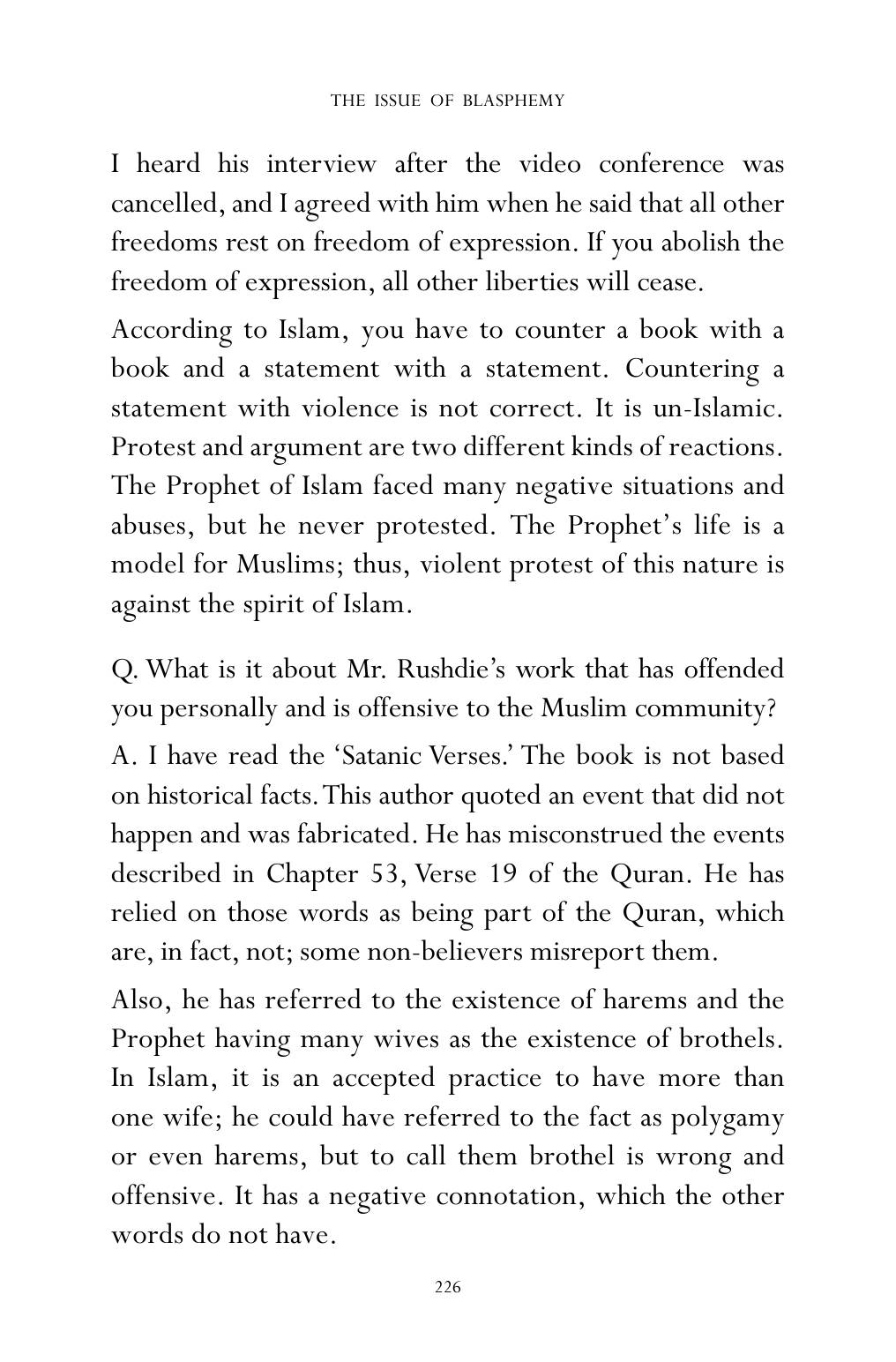 The printed page